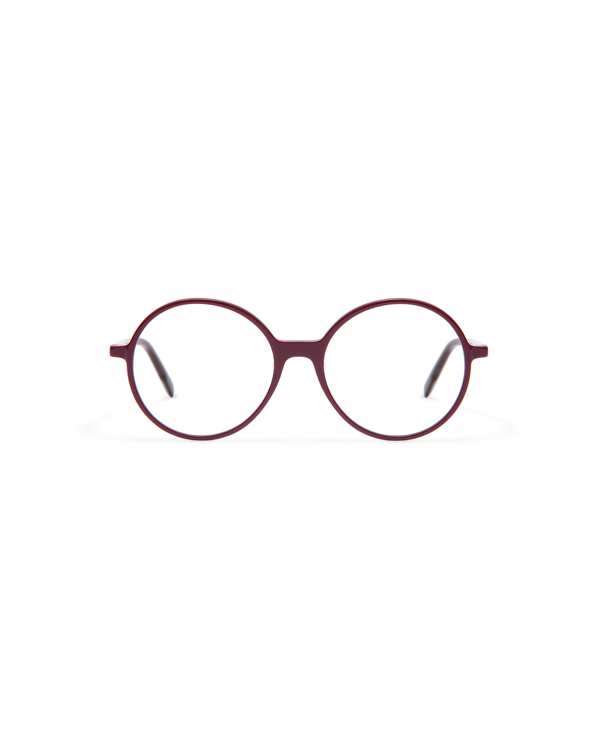 OLEN: Redondas Acetato Rojo optical glasses by GIGI STUDIOS 8464