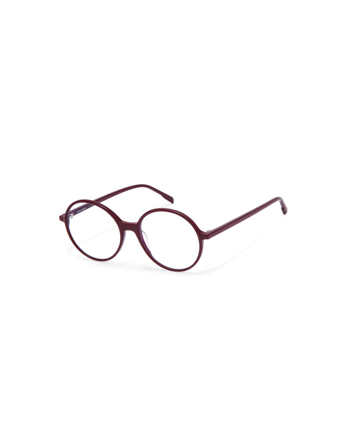 OLEN: Redondas Acetato Rojo optical glasses by GIGI STUDIOS 8860