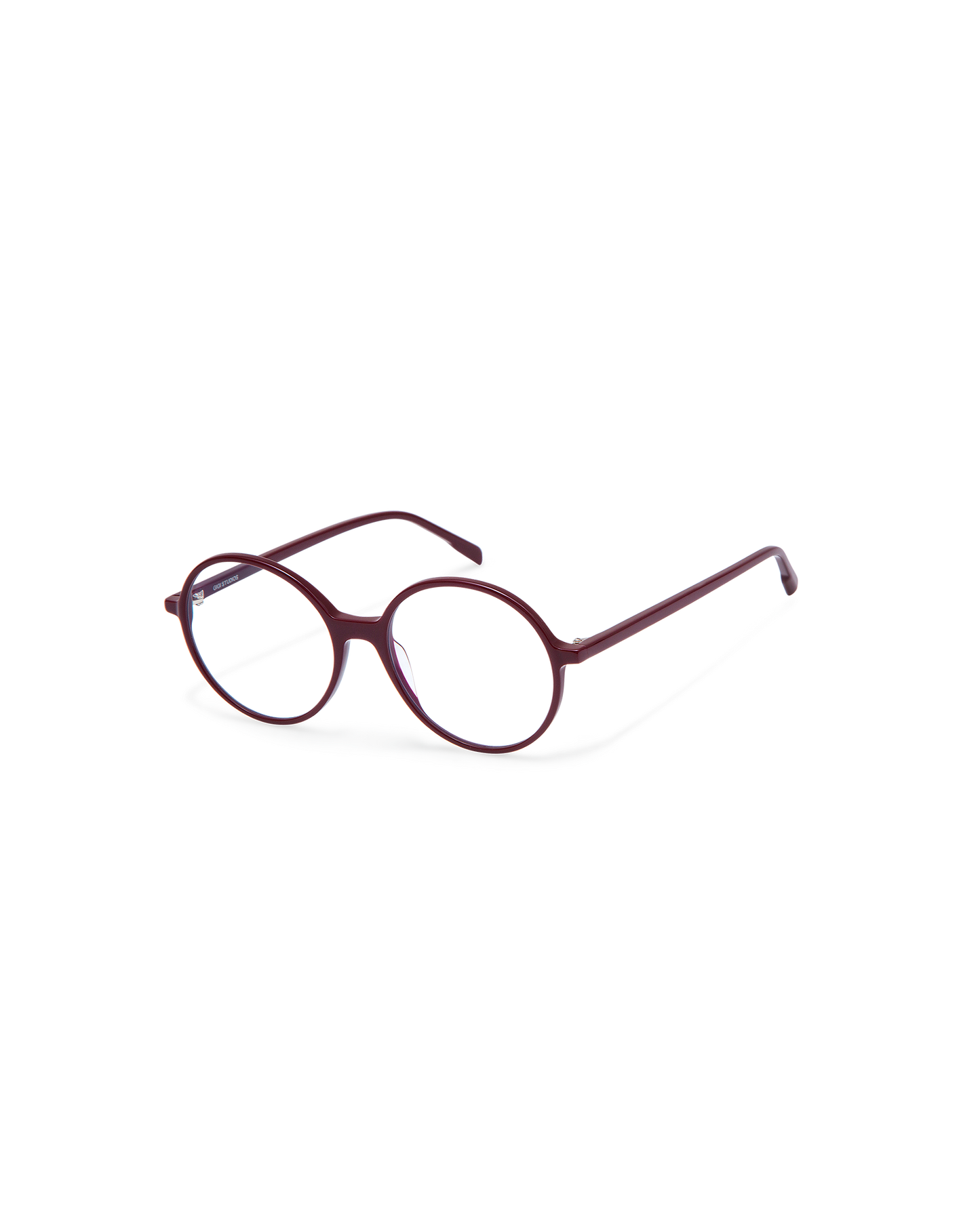 OLEN: Redondas Acetato Rojo optical glasses by GIGI STUDIOS 8860