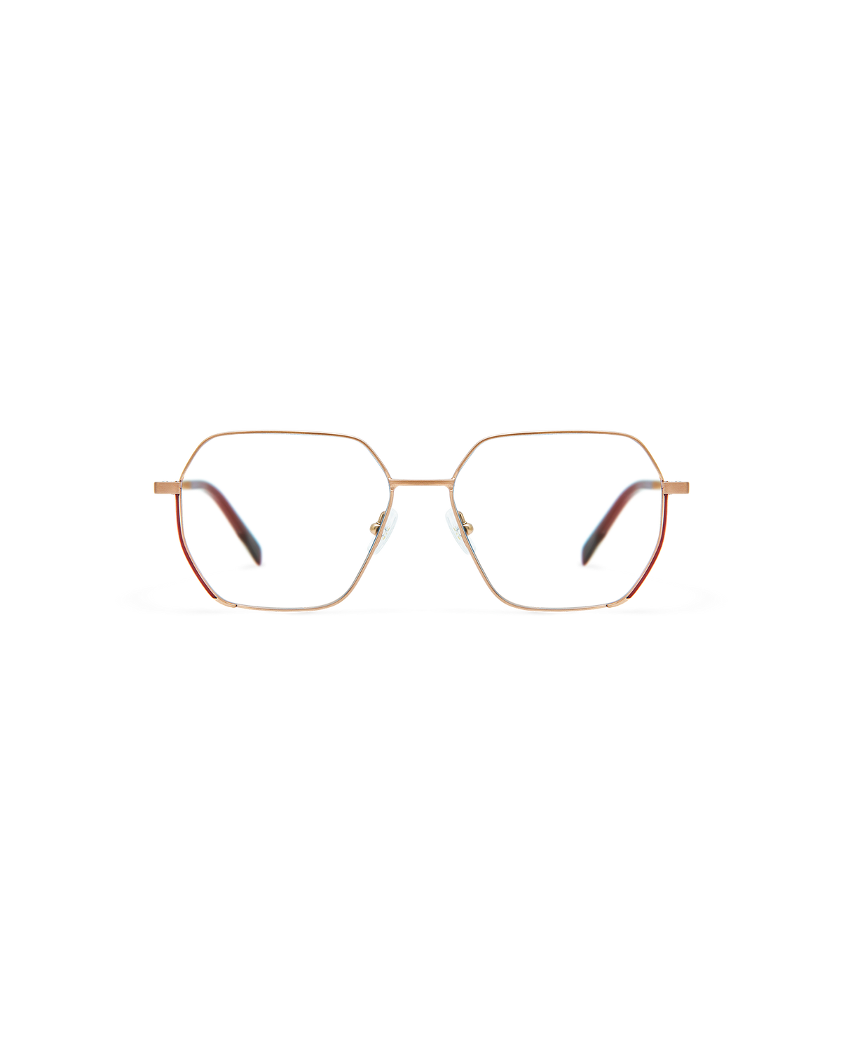 ADER: Geométricas Titanio Rojo optical glasses by GIGI STUDIOS 8471
