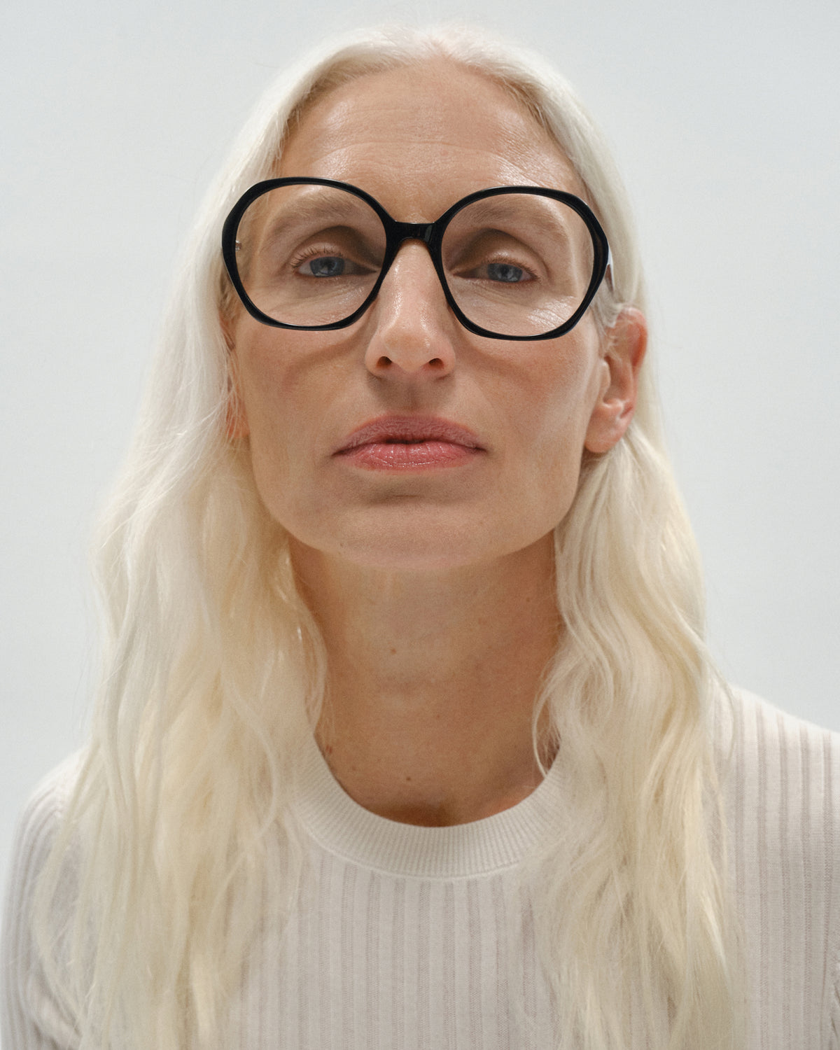 EION: Redondas Acetato Noir optical glasses by GIGI STUDIOS 11520