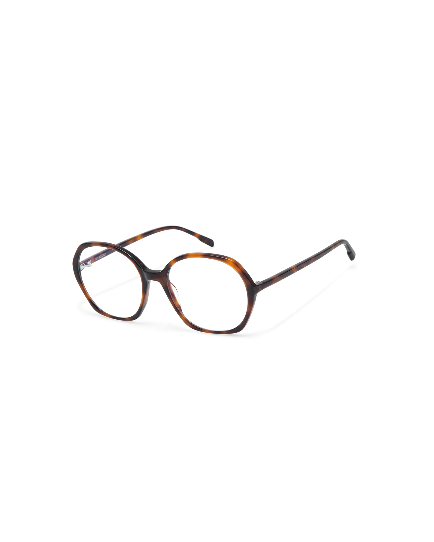 EION: Redondas Acetato Havana optical glasses by GIGI STUDIOS 10790