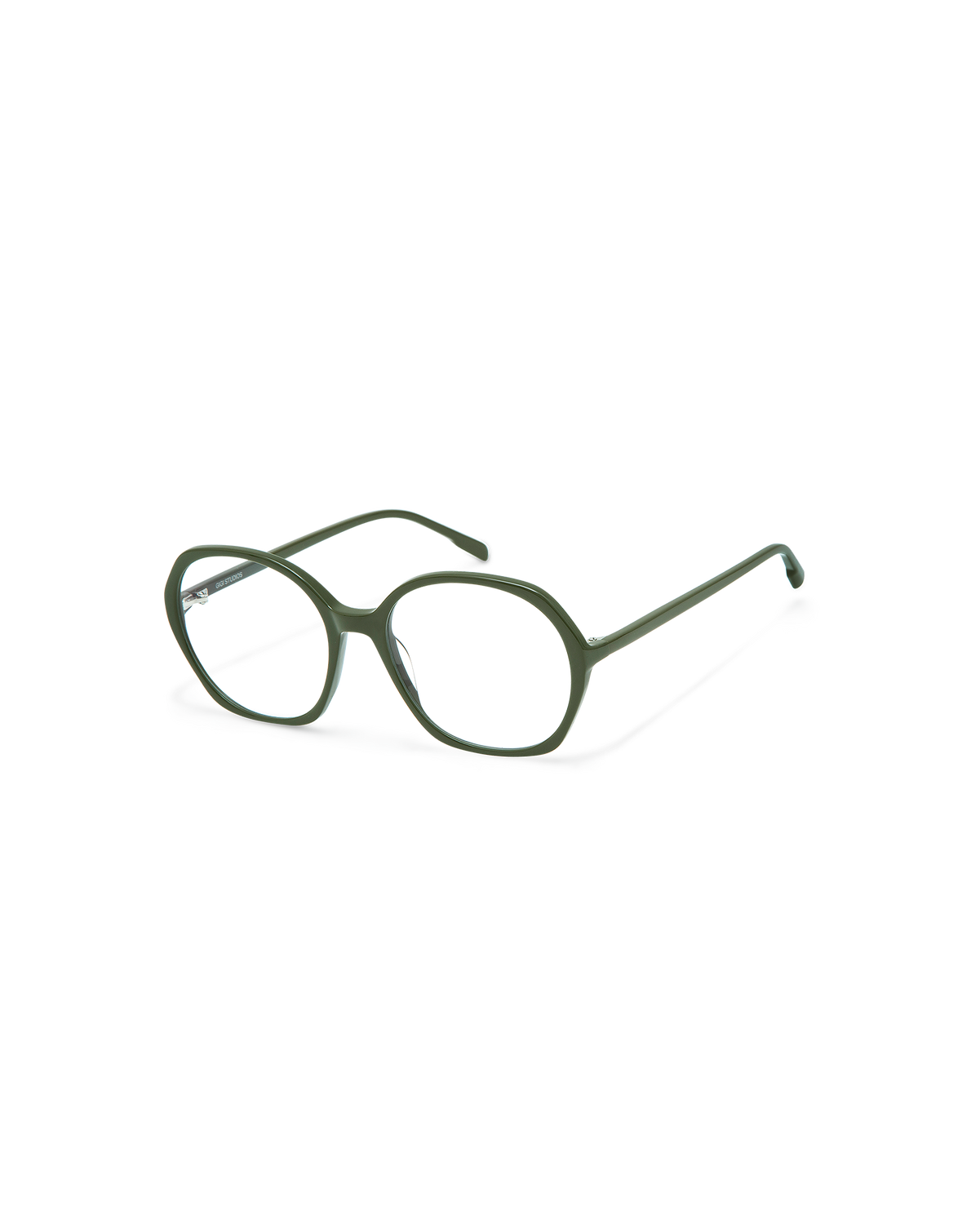 EION: Redondas Acetato Verde optical glasses by GIGI STUDIOS 10792