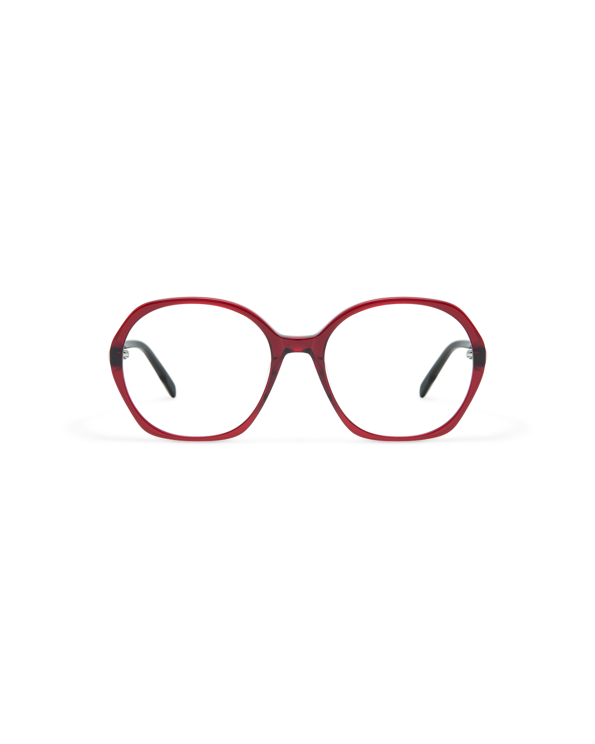 EION: Redondas Acetato Rojo optical glasses by GIGI STUDIOS 10793