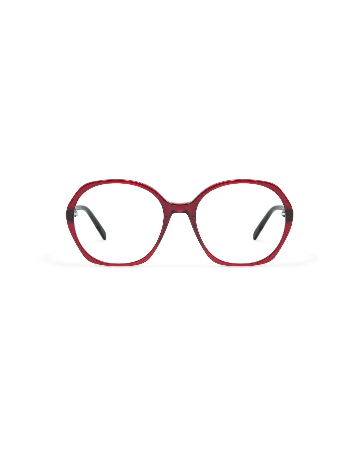 EION: Redondas Acetato Rojo optical glasses by GIGI STUDIOS 10793