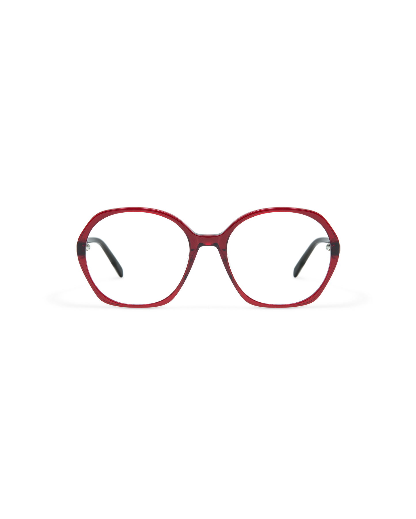 EION: Redondas Acetato Rojo optical glasses by GIGI STUDIOS 10793