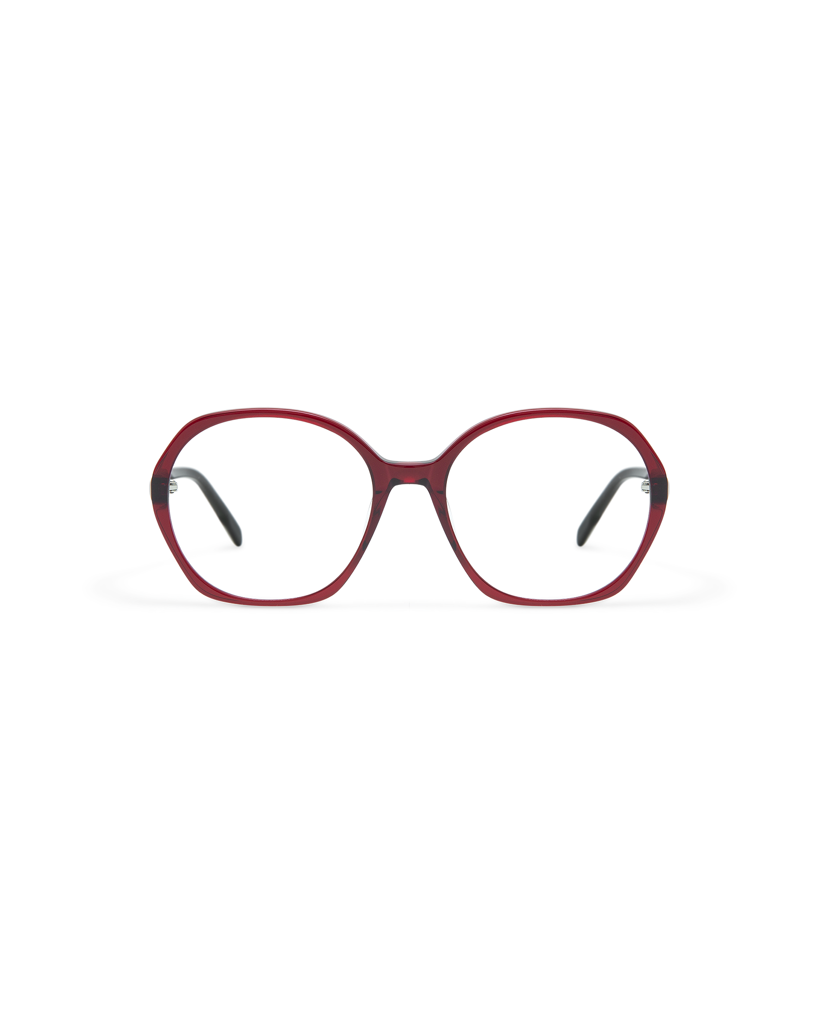 EION: Redondas Acetato Rojo optical glasses by GIGI STUDIOS 10793