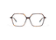 LYNE: Geométricas Acetato Havana optical glasses by GIGI STUDIOS 10805