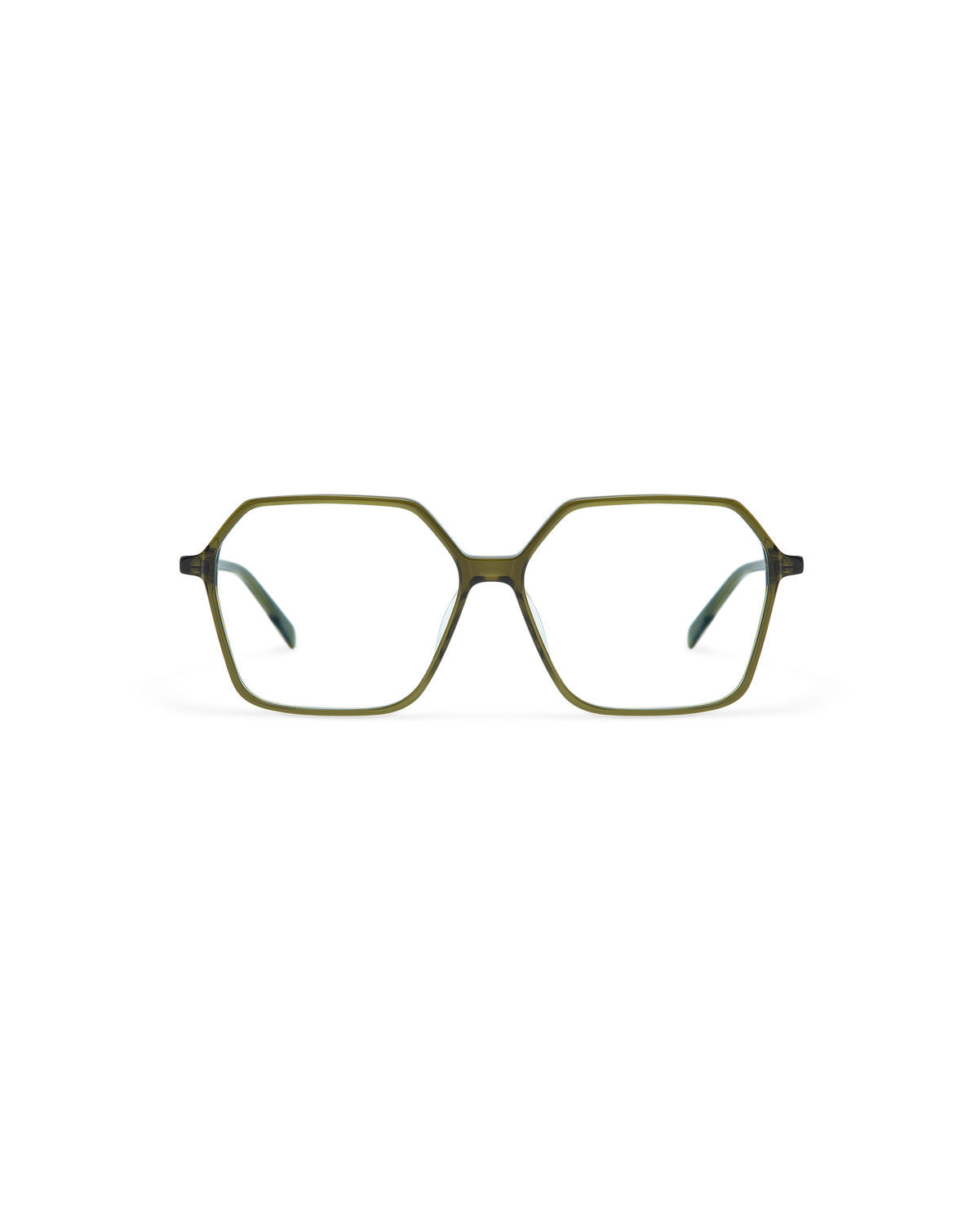 LYNE: Geométricas Acetato Verde optical glasses by GIGI STUDIOS 10807