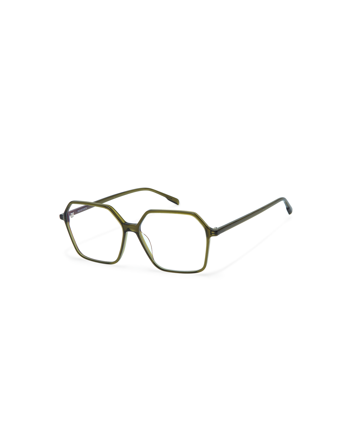 LYNE: Geométricas Acetato Verde optical glasses by GIGI STUDIOS 10808