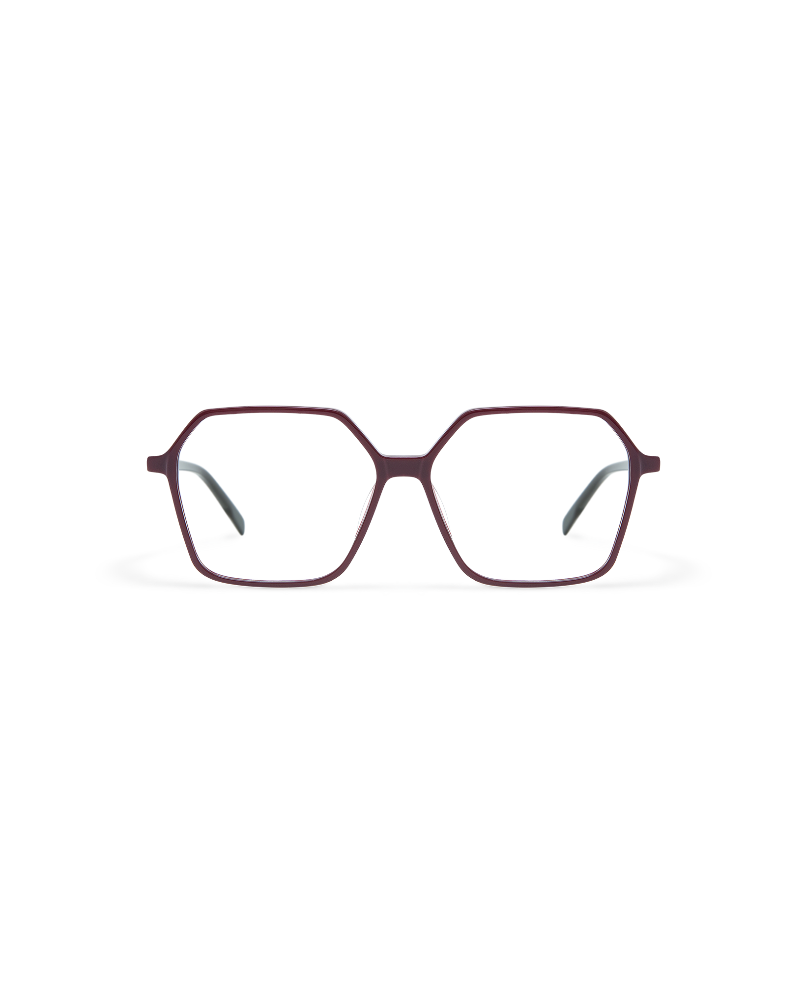 LYNE: Geométricas Acetato Rojo optical glasses by GIGI STUDIOS 10809