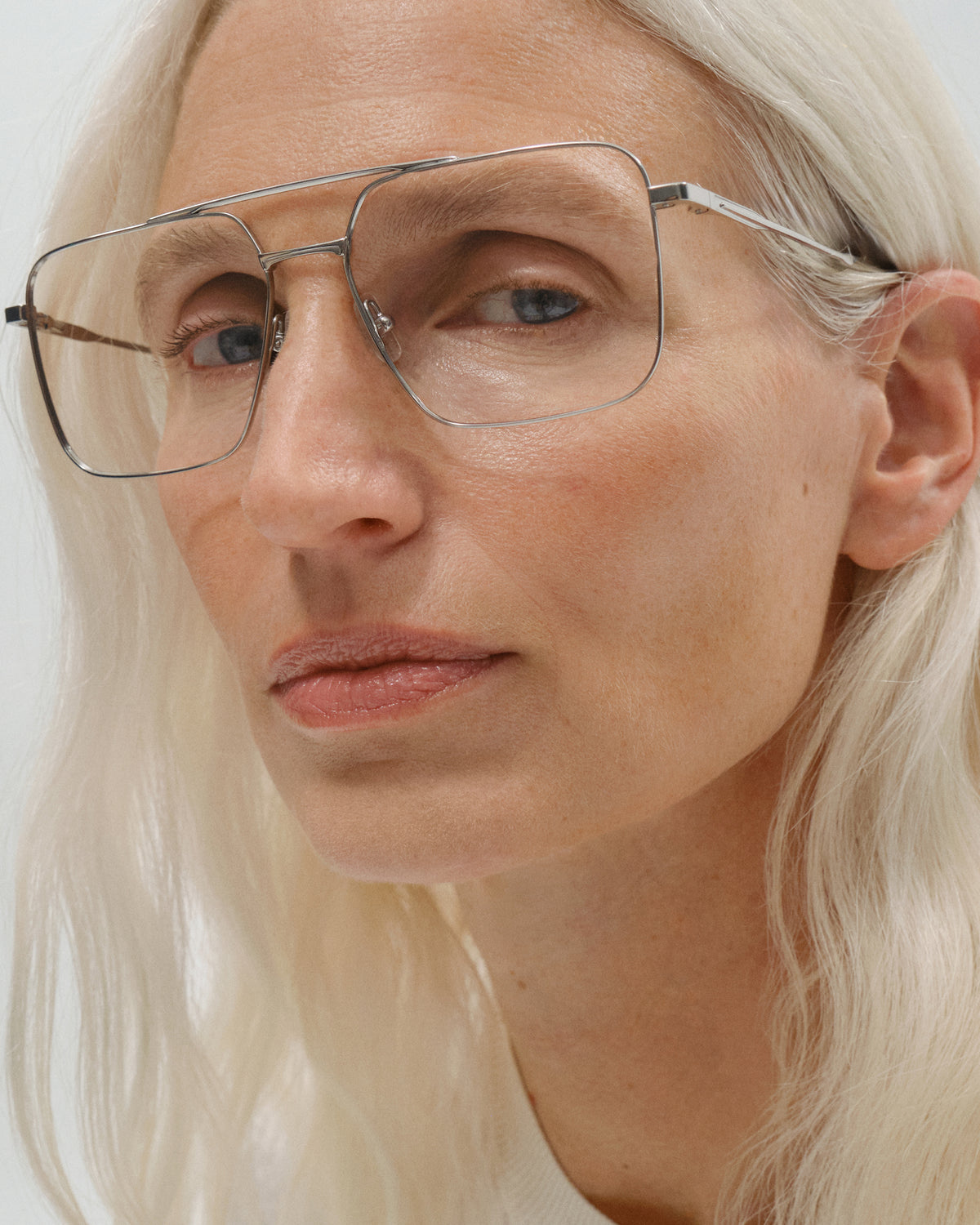 VION: Aviador Titanio Dark Silver optical glasses by GIGI STUDIOS 11526