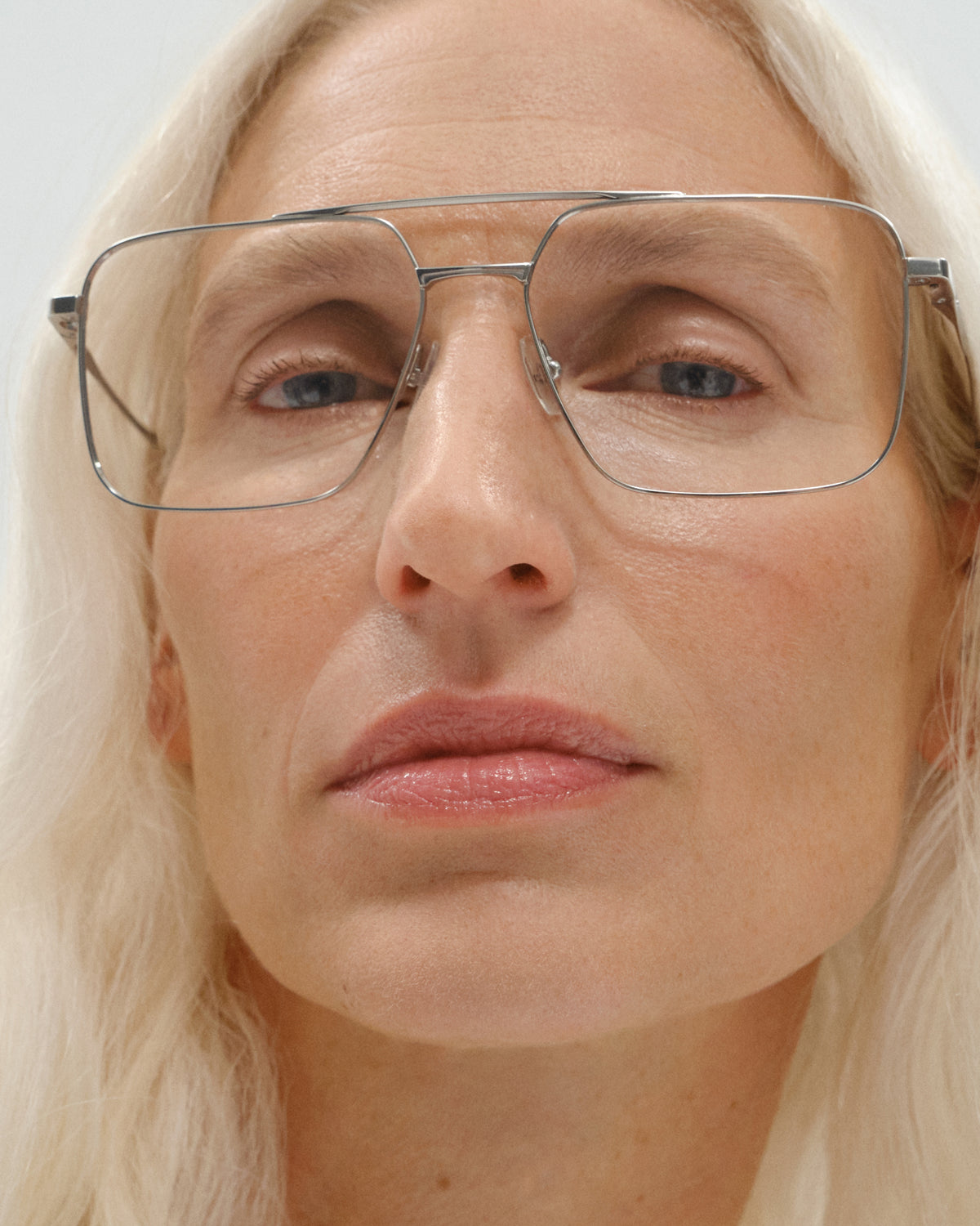 VION: Aviador Titanio Dark Silver optical glasses by GIGI STUDIOS 11527