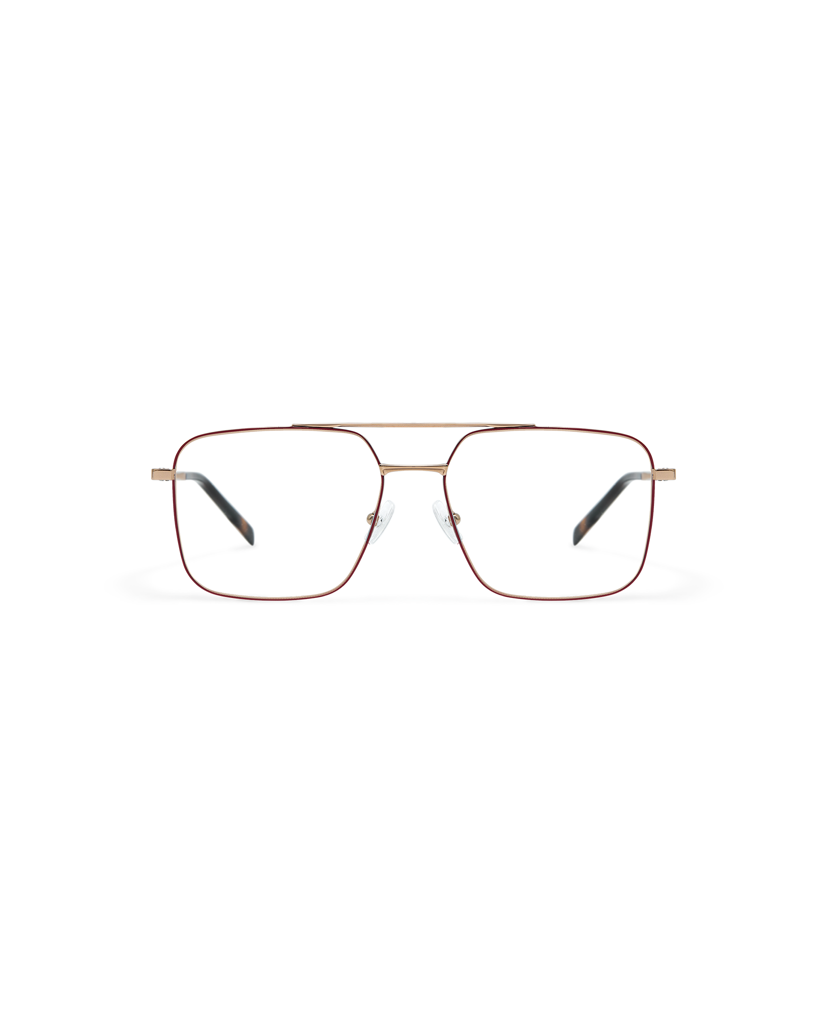 VION: Aviador Titanio Rojo optical glasses by GIGI STUDIOS 10825