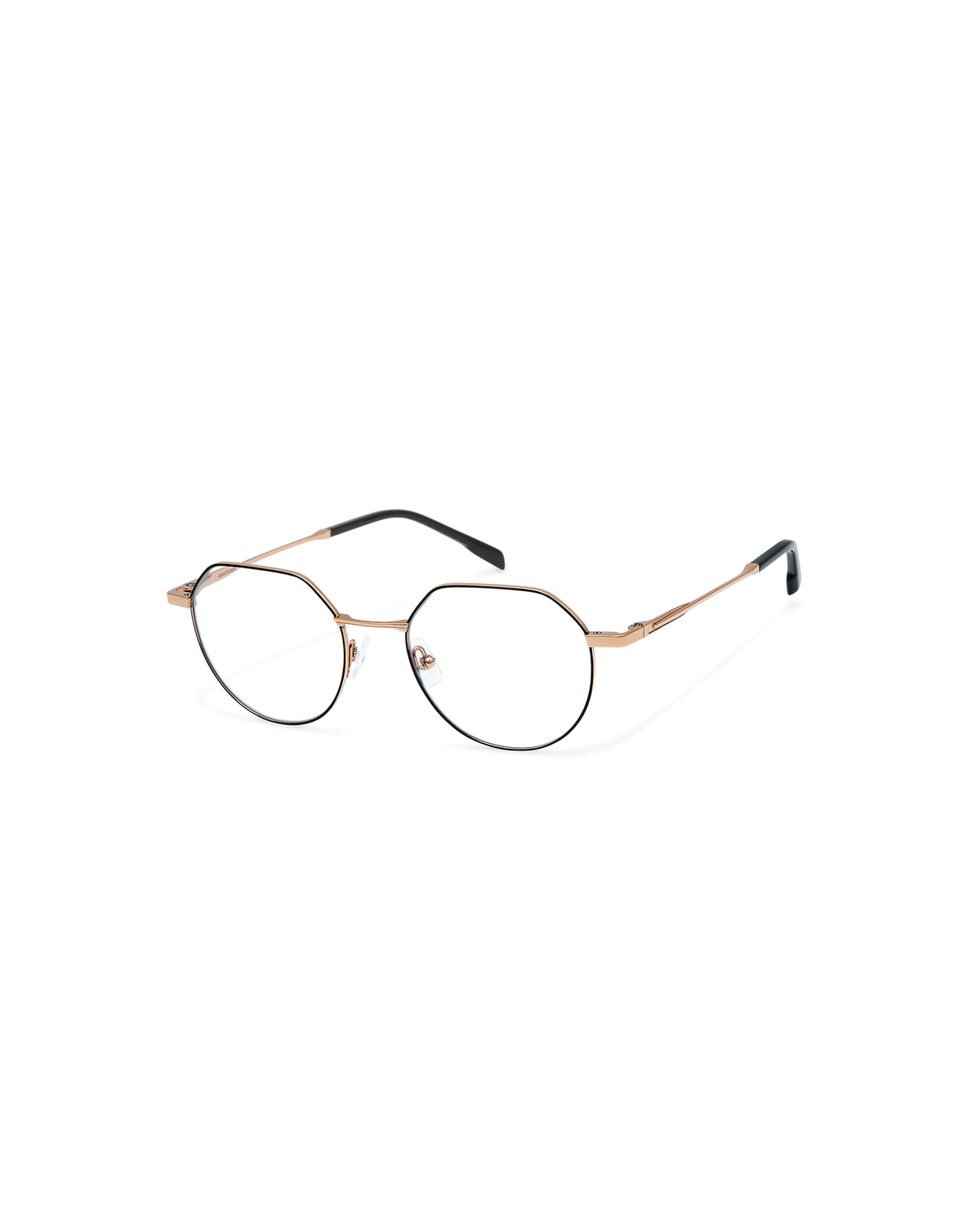 ISNE: Redondas Titanio Noir optical glasses by GIGI STUDIOS 10832