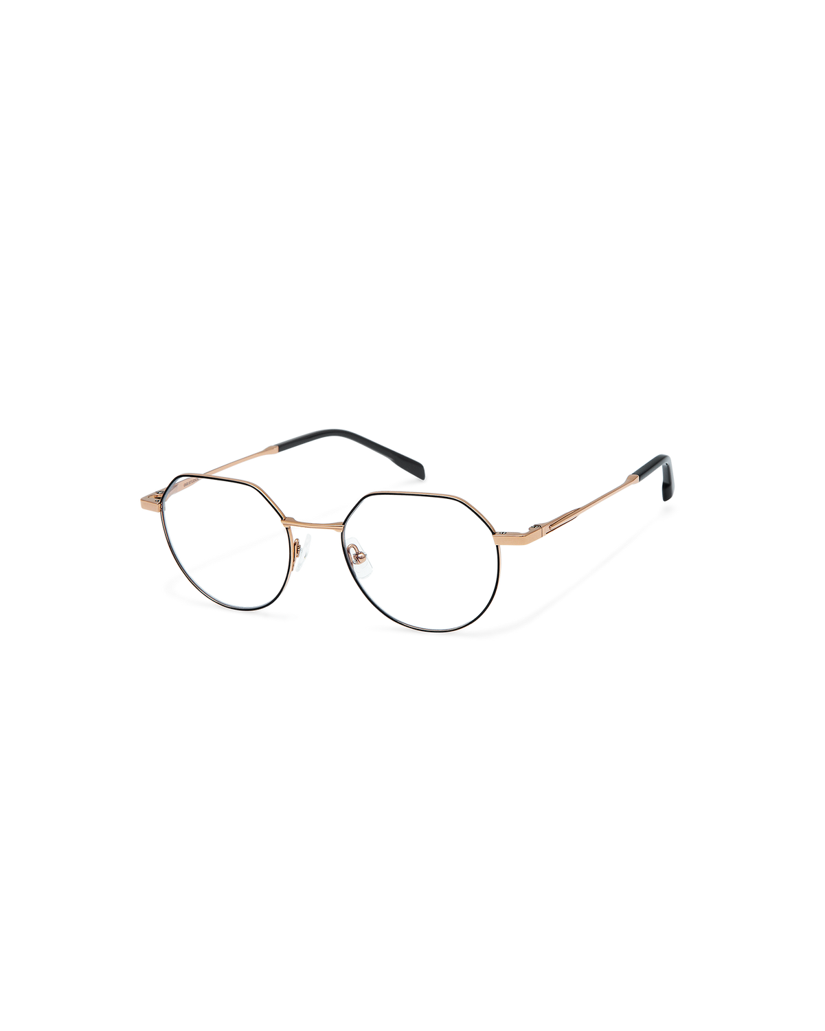 ISNE: Redondas Titanio Noir optical glasses by GIGI STUDIOS 10832