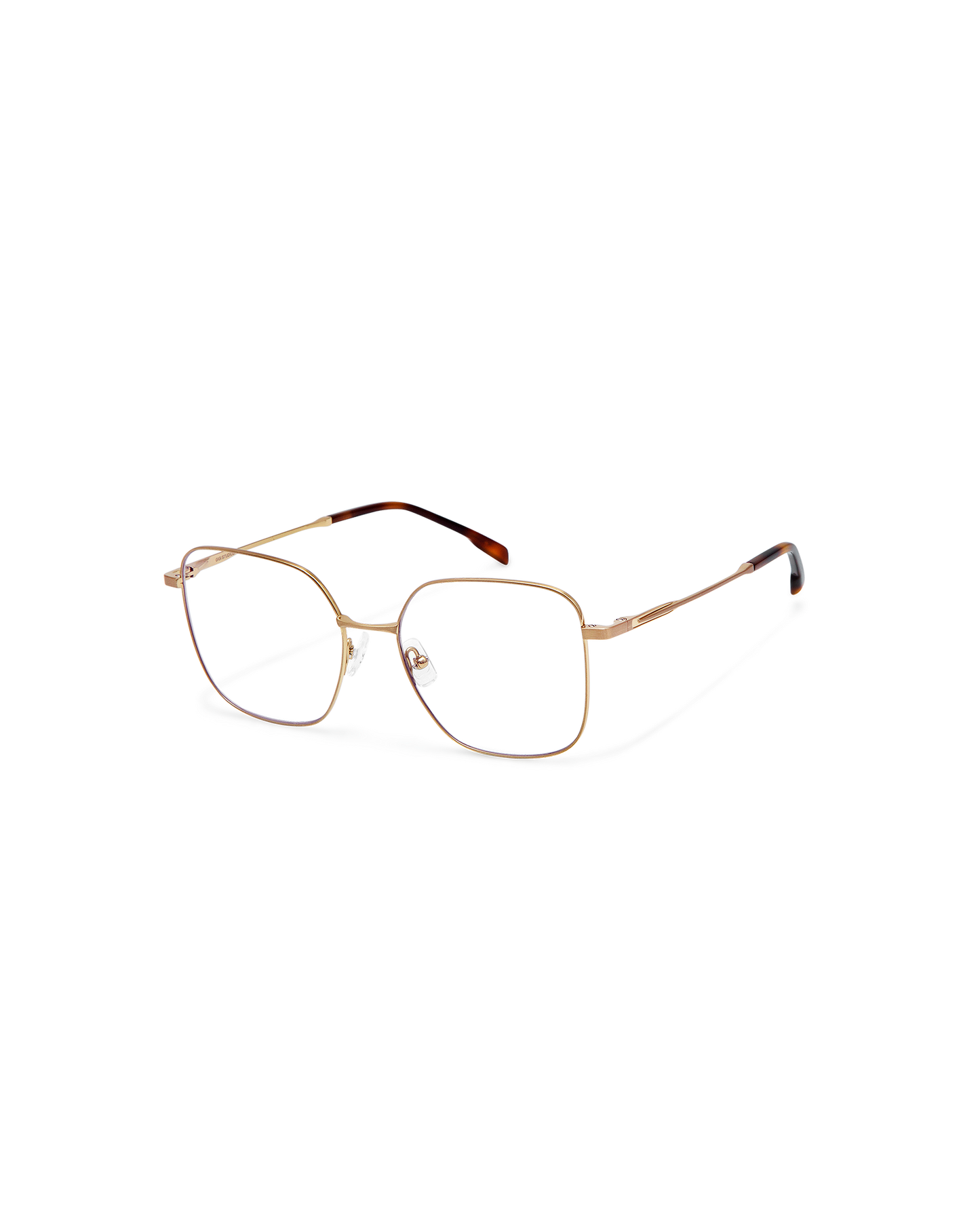 NAOR: Cat Eye Titanio Doré optical glasses by GIGI STUDIOS 10850