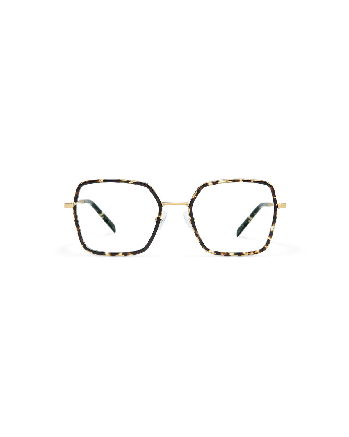 ORIX: Geométricas Titanio-Acetato Havana optical glasses by GIGI STUDIOS 10859
