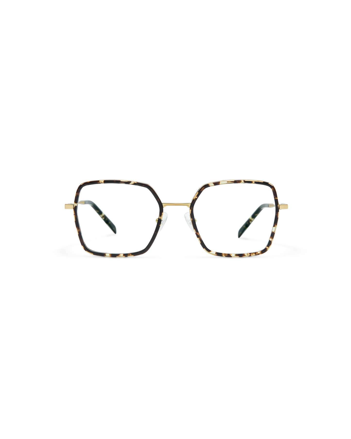 ORIX: Geométricas Titanio-Acetato Havana optical glasses by GIGI STUDIOS 10859