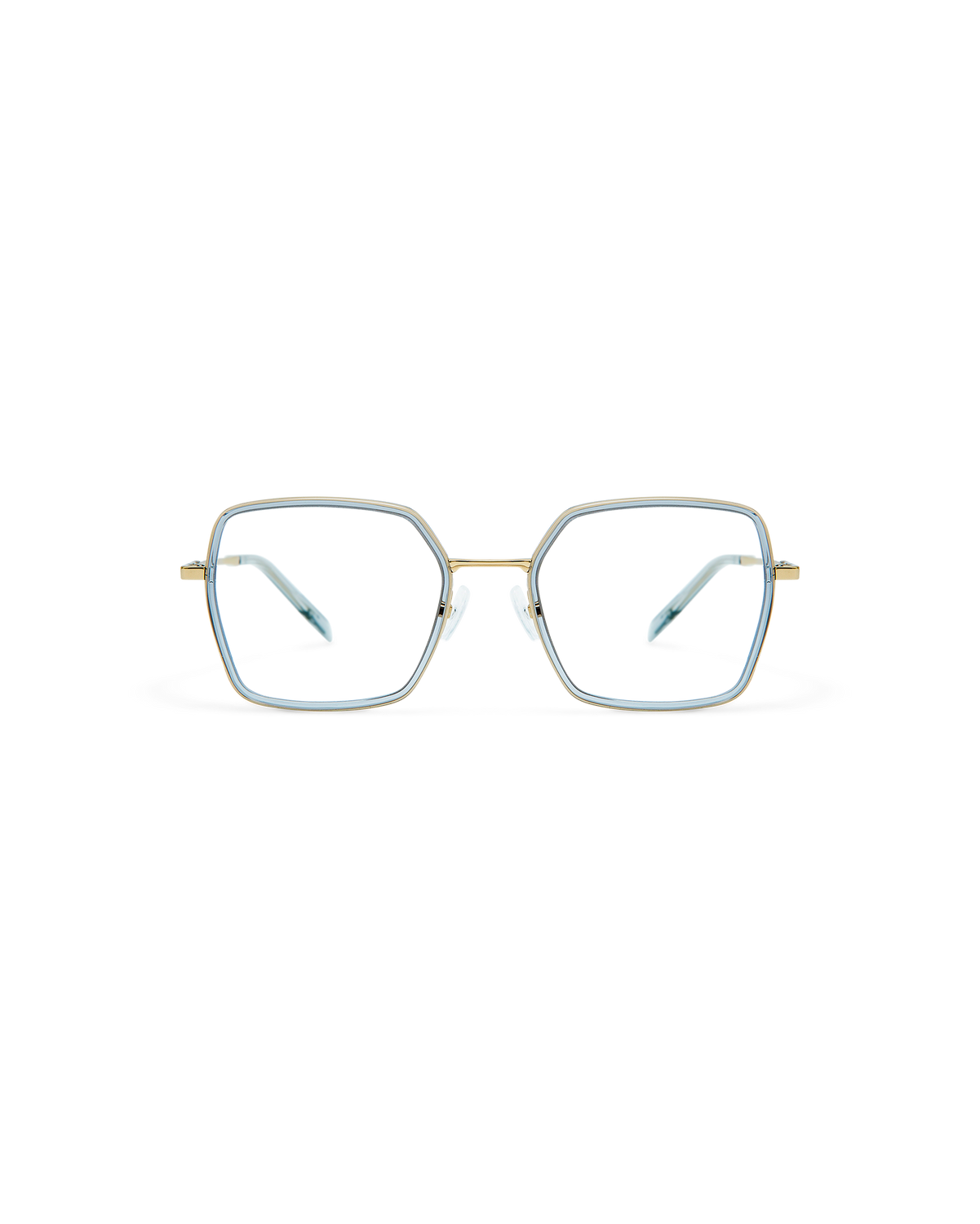 ORIX: Geométricas Titanio-Acetato Grigio optical glasses by GIGI STUDIOS 10861