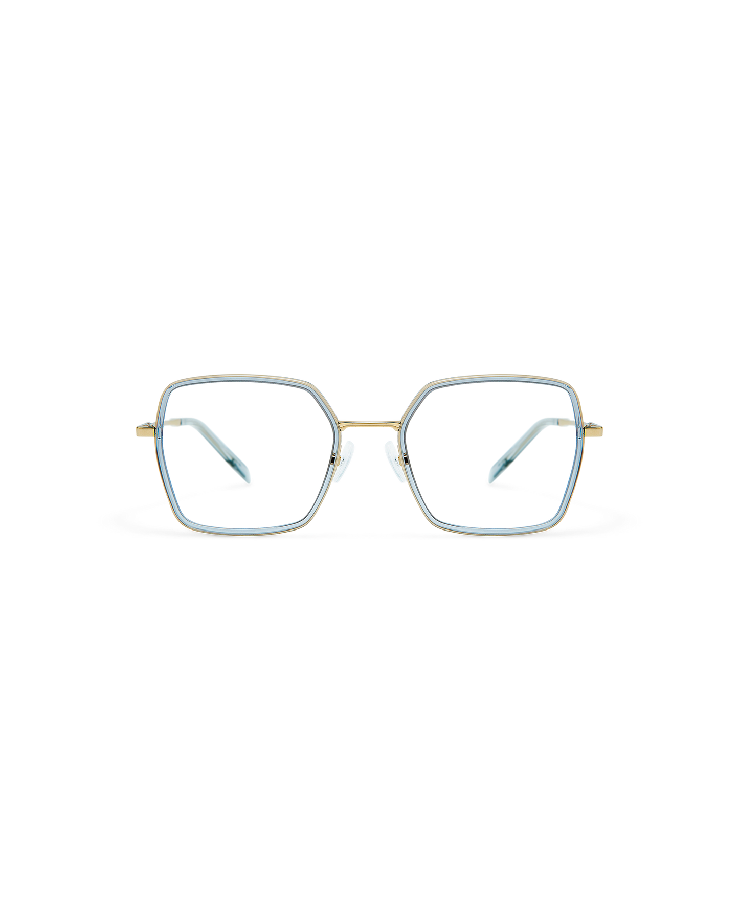 ORIX: Geométricas Titanio-Acetato Grigio optical glasses by GIGI STUDIOS 10861