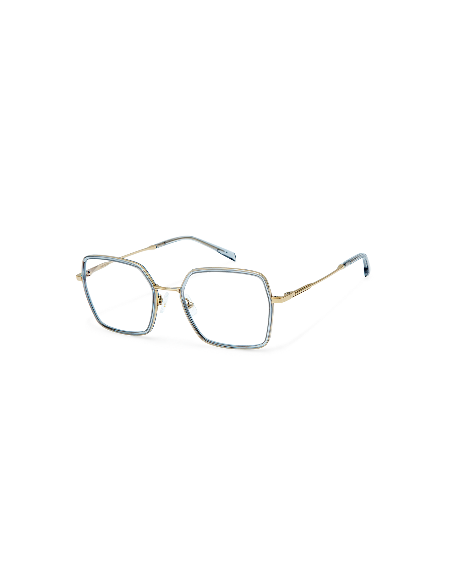 ORIX: Geométricas Titanio-Acetato Grigio optical glasses by GIGI STUDIOS 10862