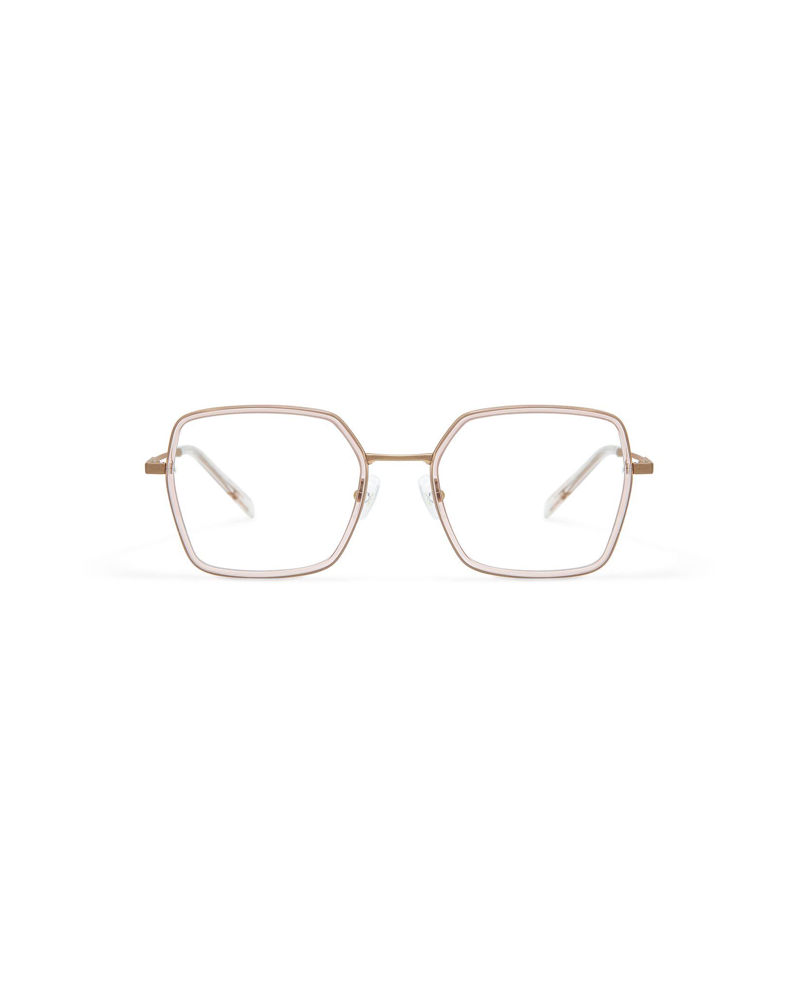 ORIX: Geométricas Titanio-Acetato Orange optical glasses by GIGI STUDIOS 10865