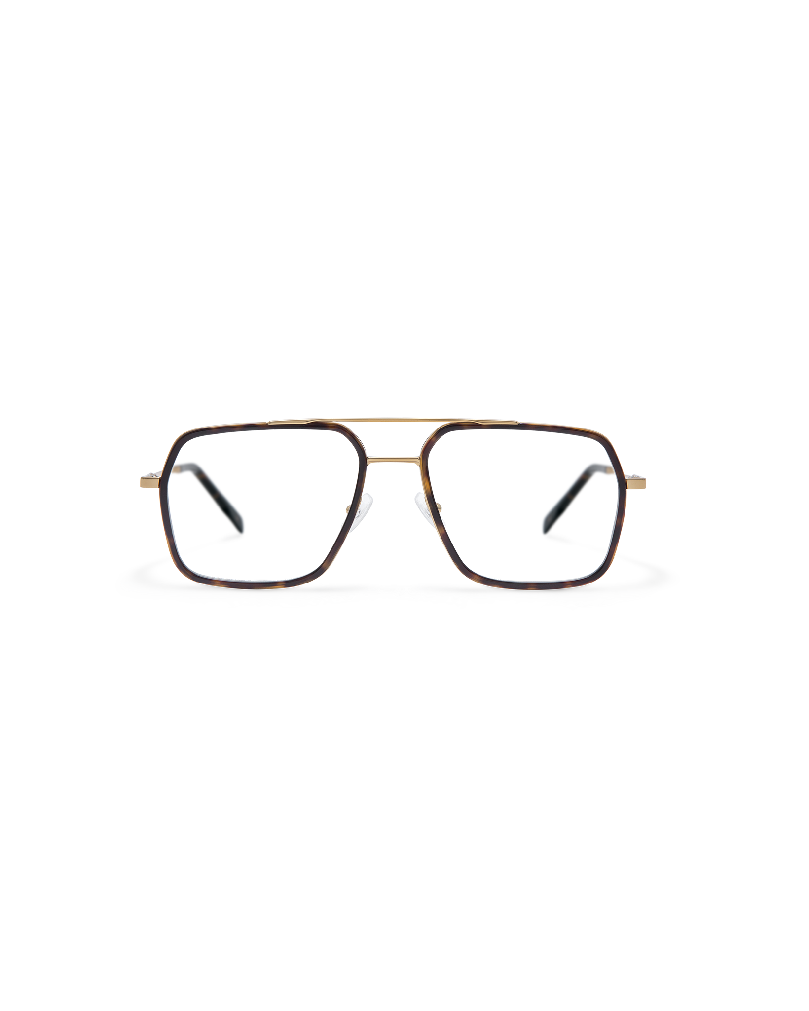 CIRE: Aviador Titanio-Acetato Havana optical glasses by GIGI STUDIOS 13779