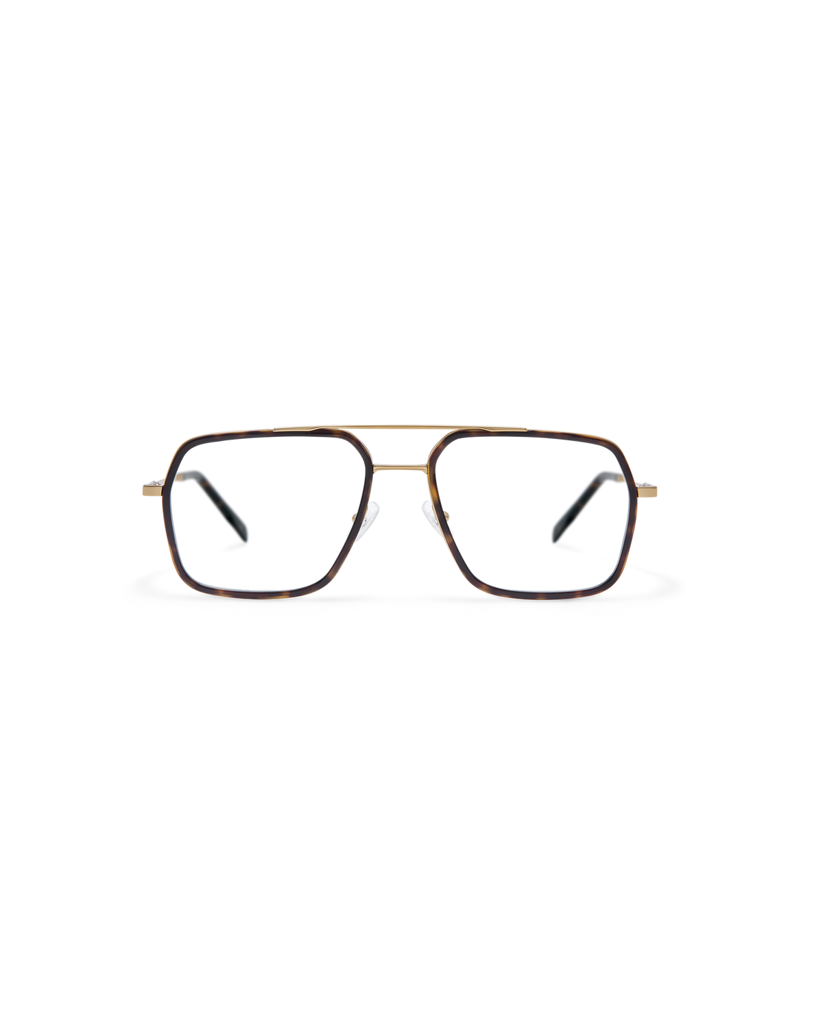 CIRE: Aviador Titanio-Acetato Havana optical glasses by GIGI STUDIOS 13779