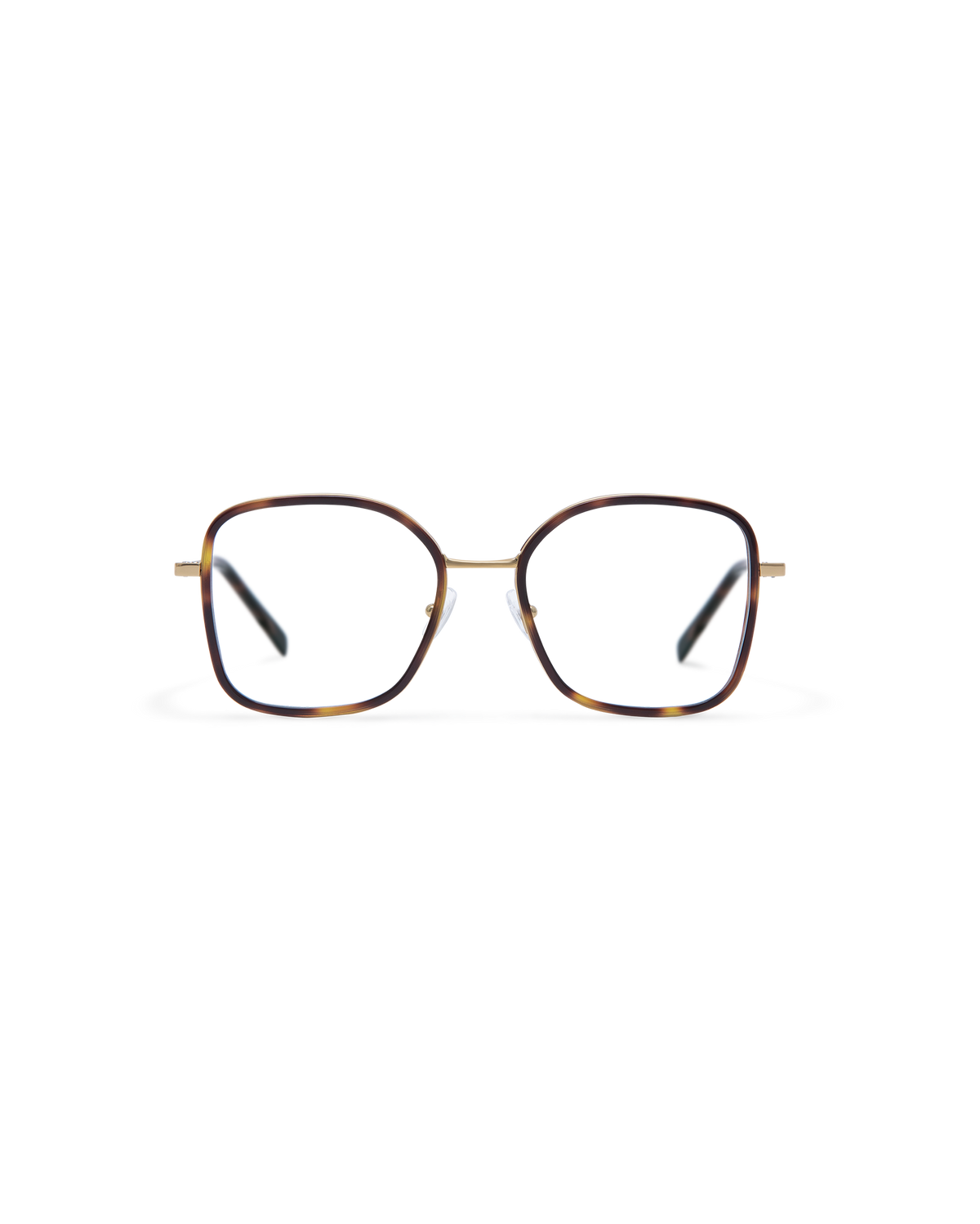 YARO: Redondas Titanio-Acetato Havana optical glasses by GIGI STUDIOS 13787