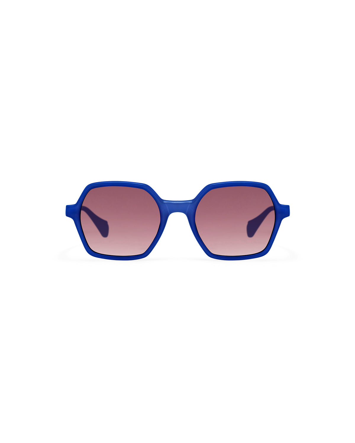 SKYLER: Geométricas Acetato Azul sunglasses by GIGI STUDIOS 4314