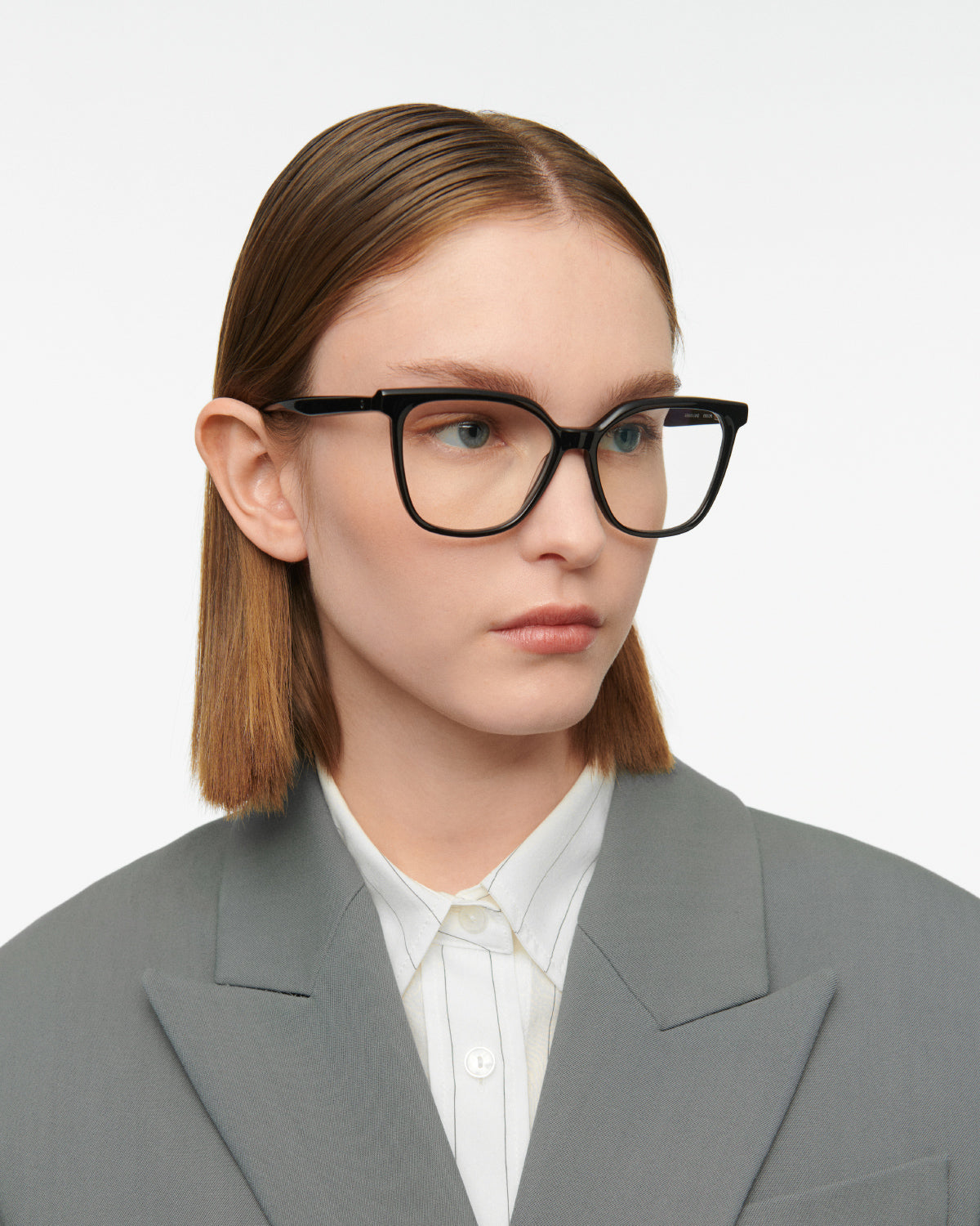 ORSON: Cat Eye Acetato Noir optical glasses by GIGI STUDIOS 7821