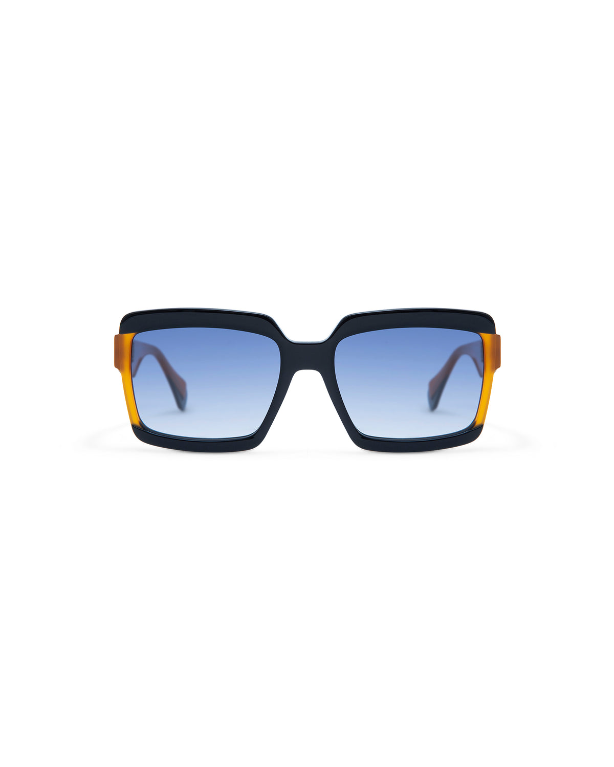 OLAYA: Cuadrada Acetato Noir sunglasses by GIGI STUDIOS 4236