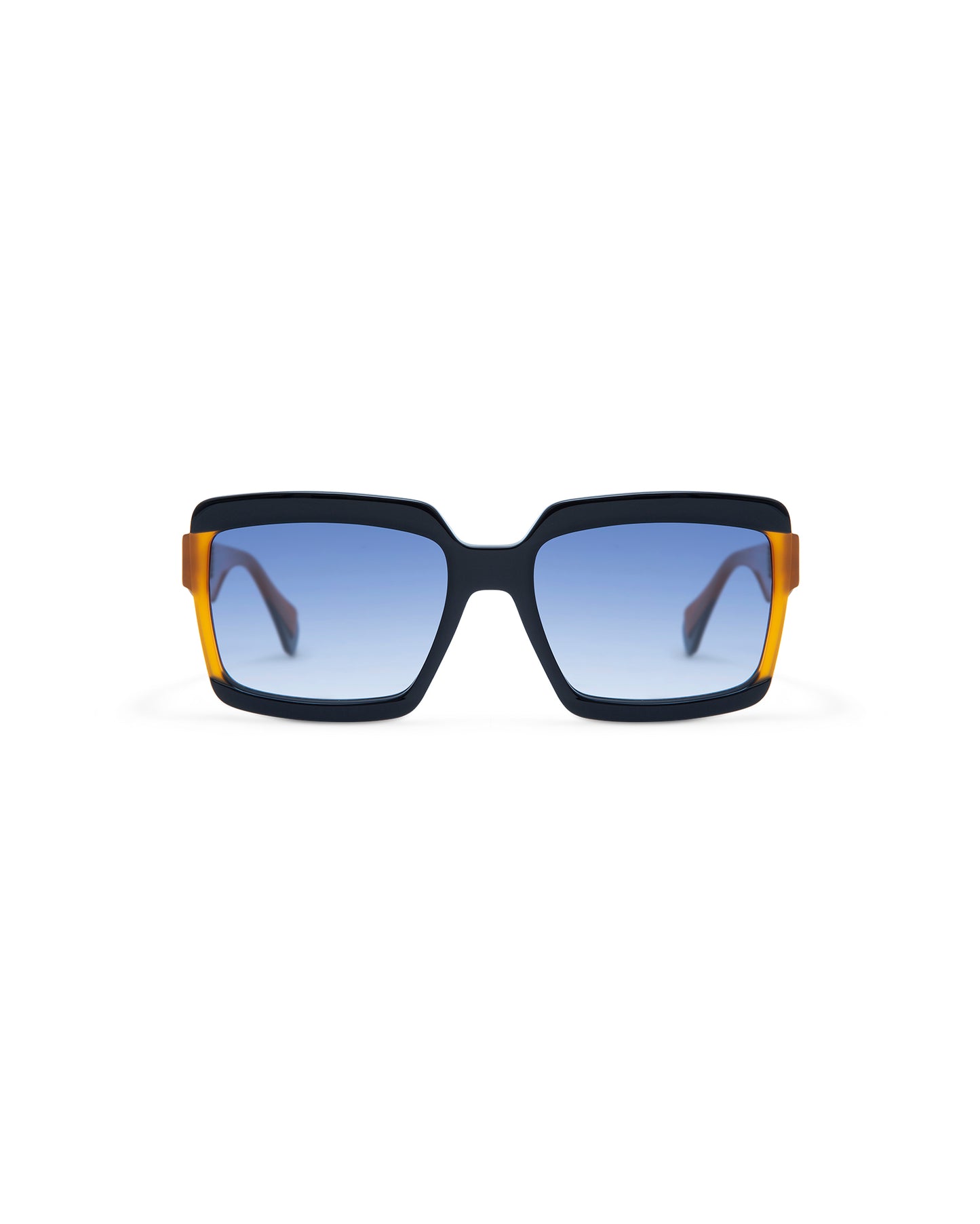 OLAYA: Cuadrada Acetato Noir sunglasses by GIGI STUDIOS 4236