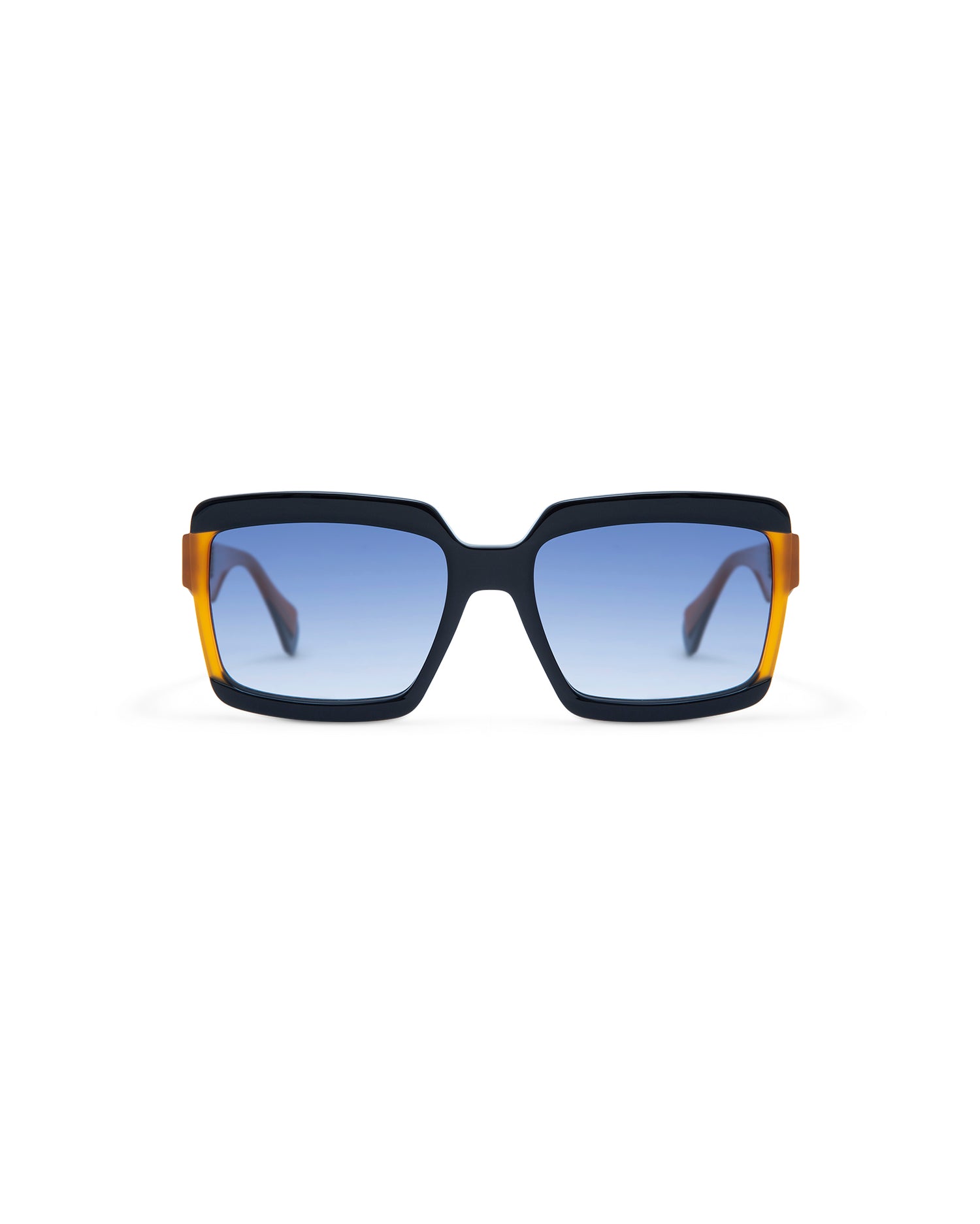 OLAYA: Cuadrada Acetato Noir sunglasses by GIGI STUDIOS 4236