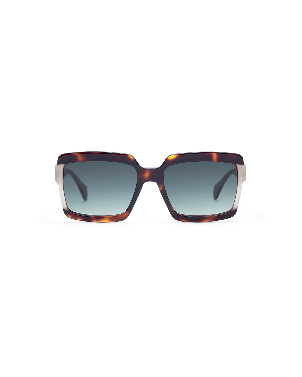 OLAYA: Cuadrada Acetato Havana sunglasses by GIGI STUDIOS 4311