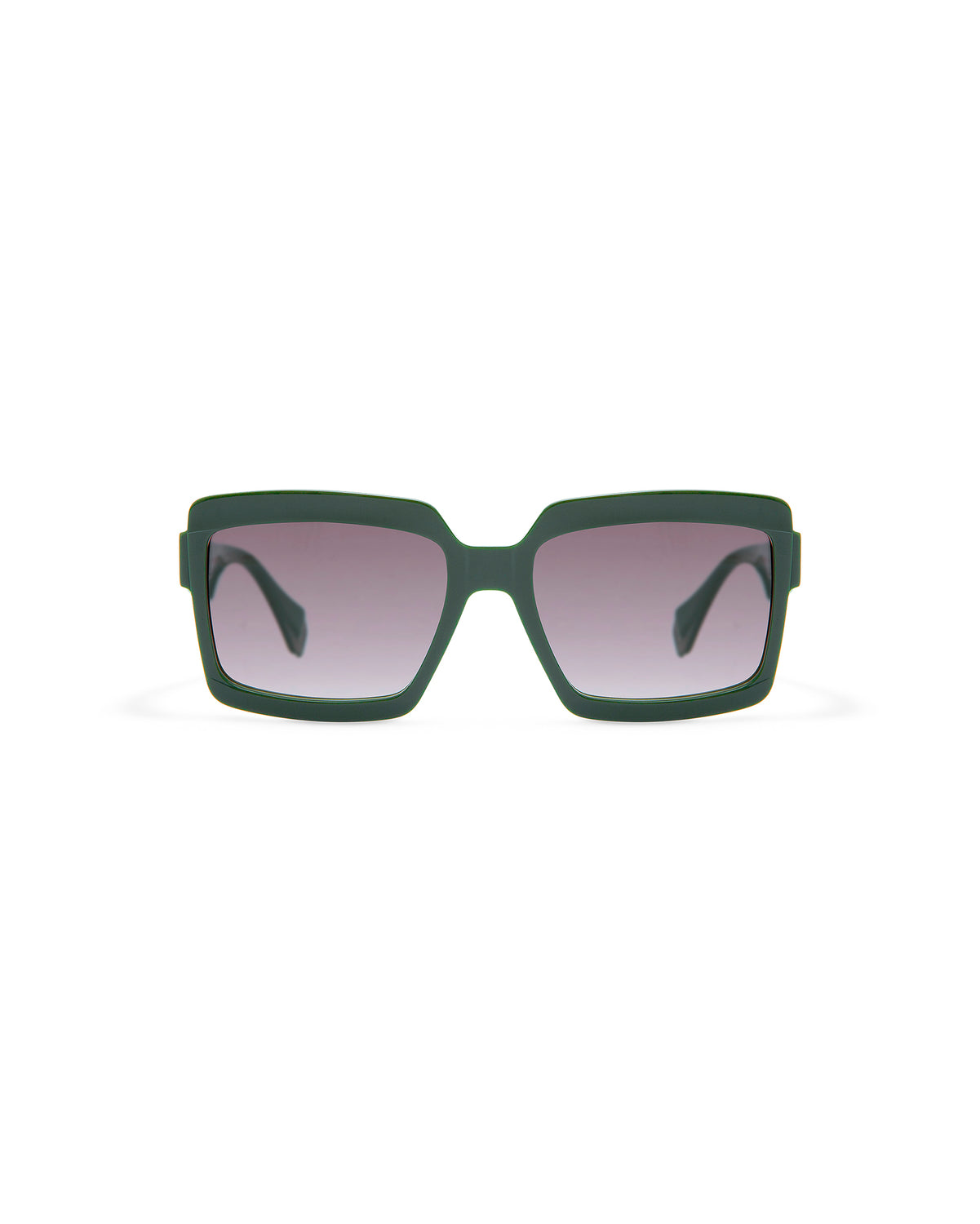 OLAYA: Cuadrada Acetato Verde sunglasses by GIGI STUDIOS 4238
