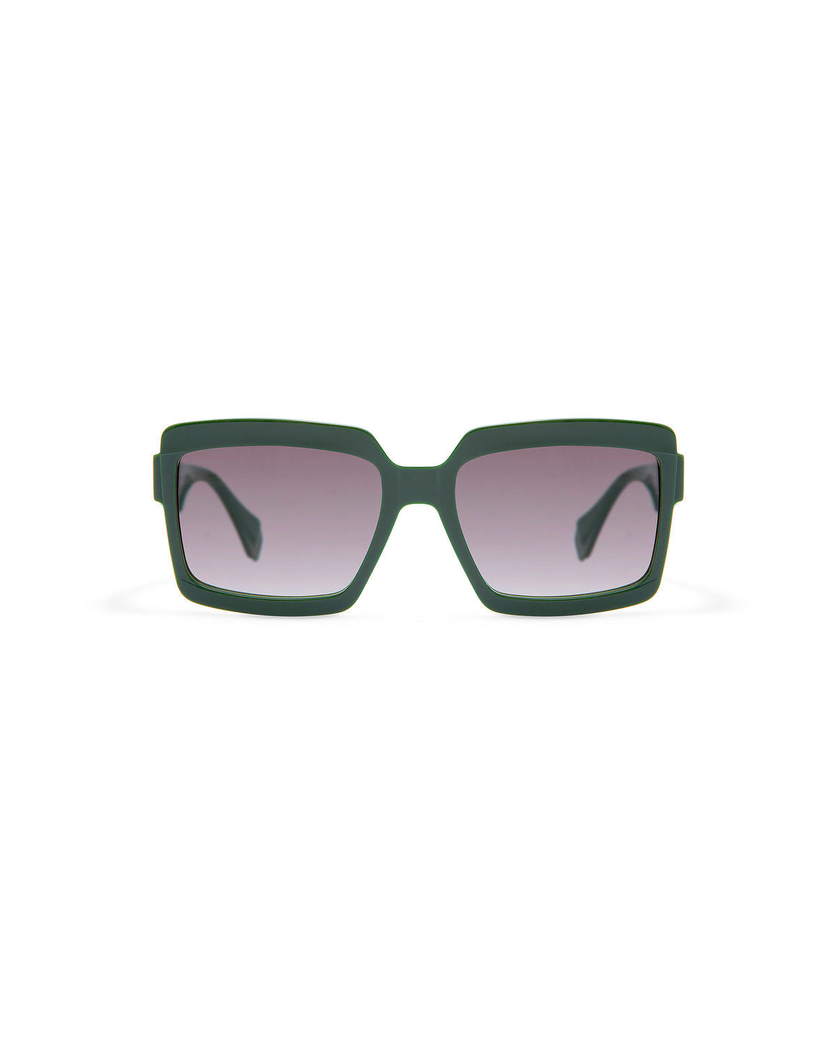 OLAYA: Cuadrada Acetato Verde sunglasses by GIGI STUDIOS 4238