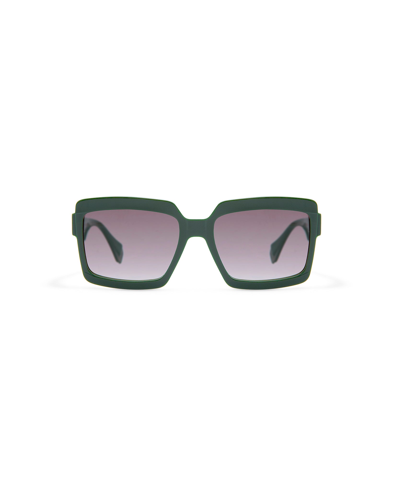 OLAYA: Cuadrada Acetato Verde sunglasses by GIGI STUDIOS 4238