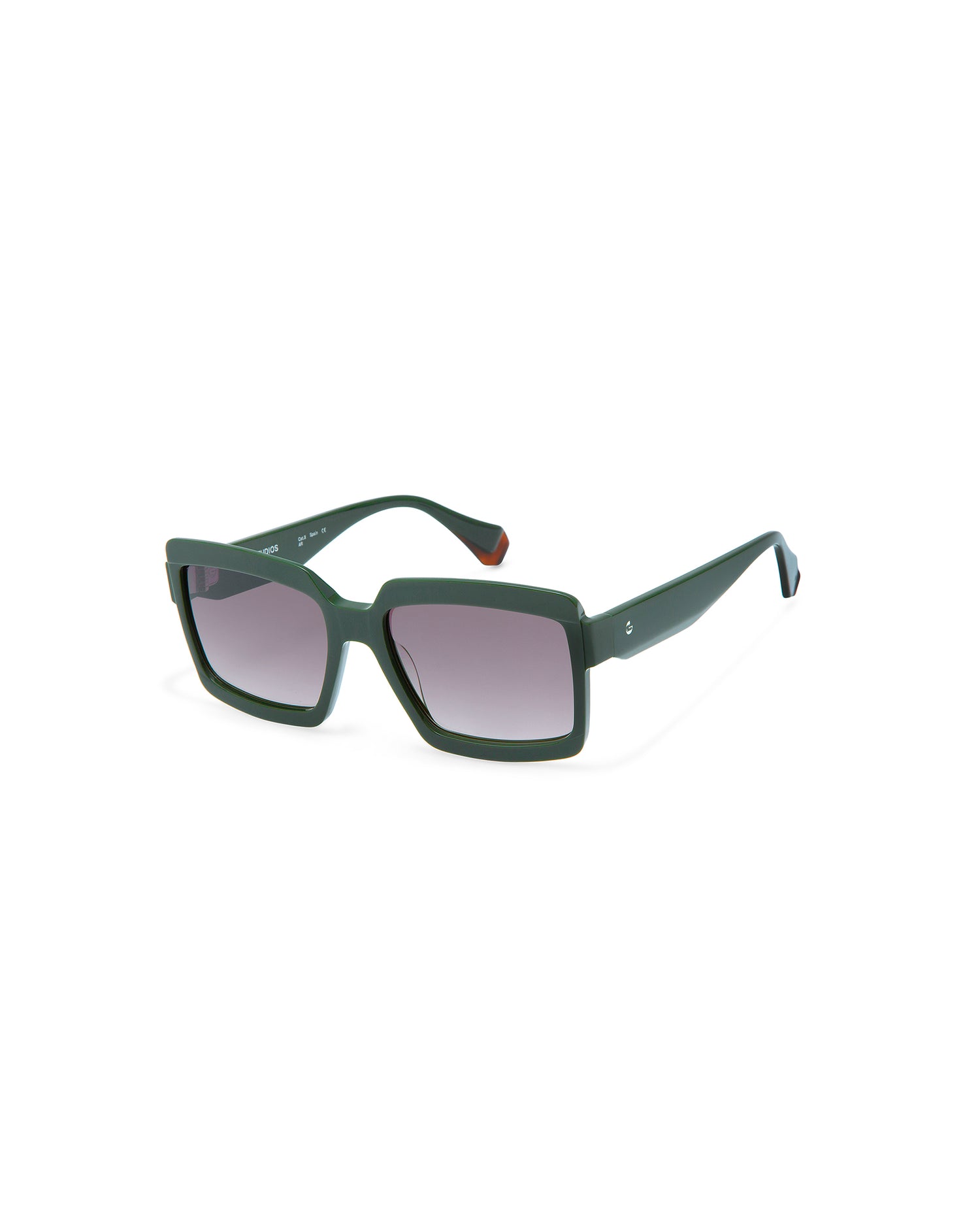 OLAYA: Cuadrada Acetato Verde sunglasses by GIGI STUDIOS 4302