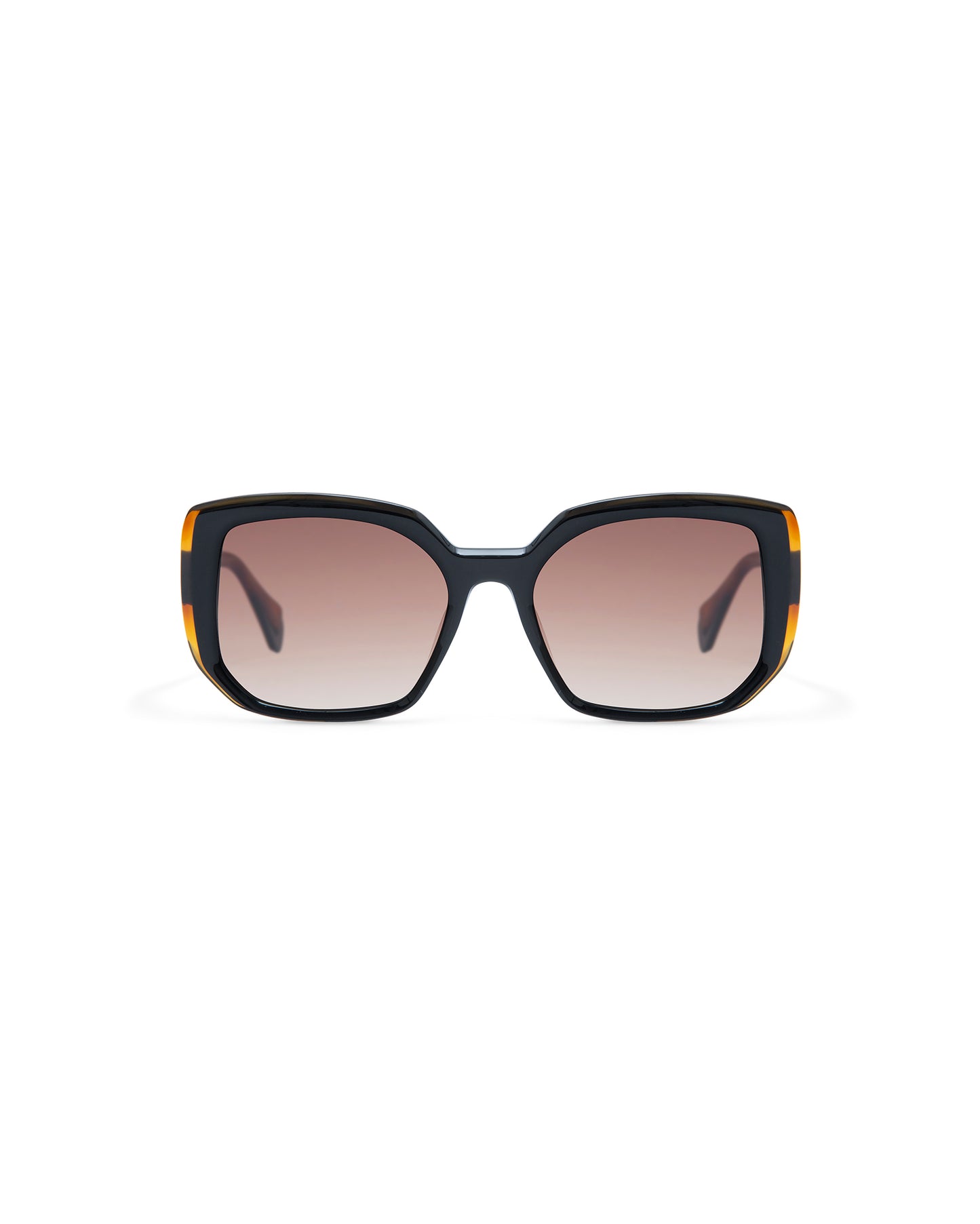 KATIA: Cat Eye Acetato Noir sunglasses by GIGI STUDIOS 4240