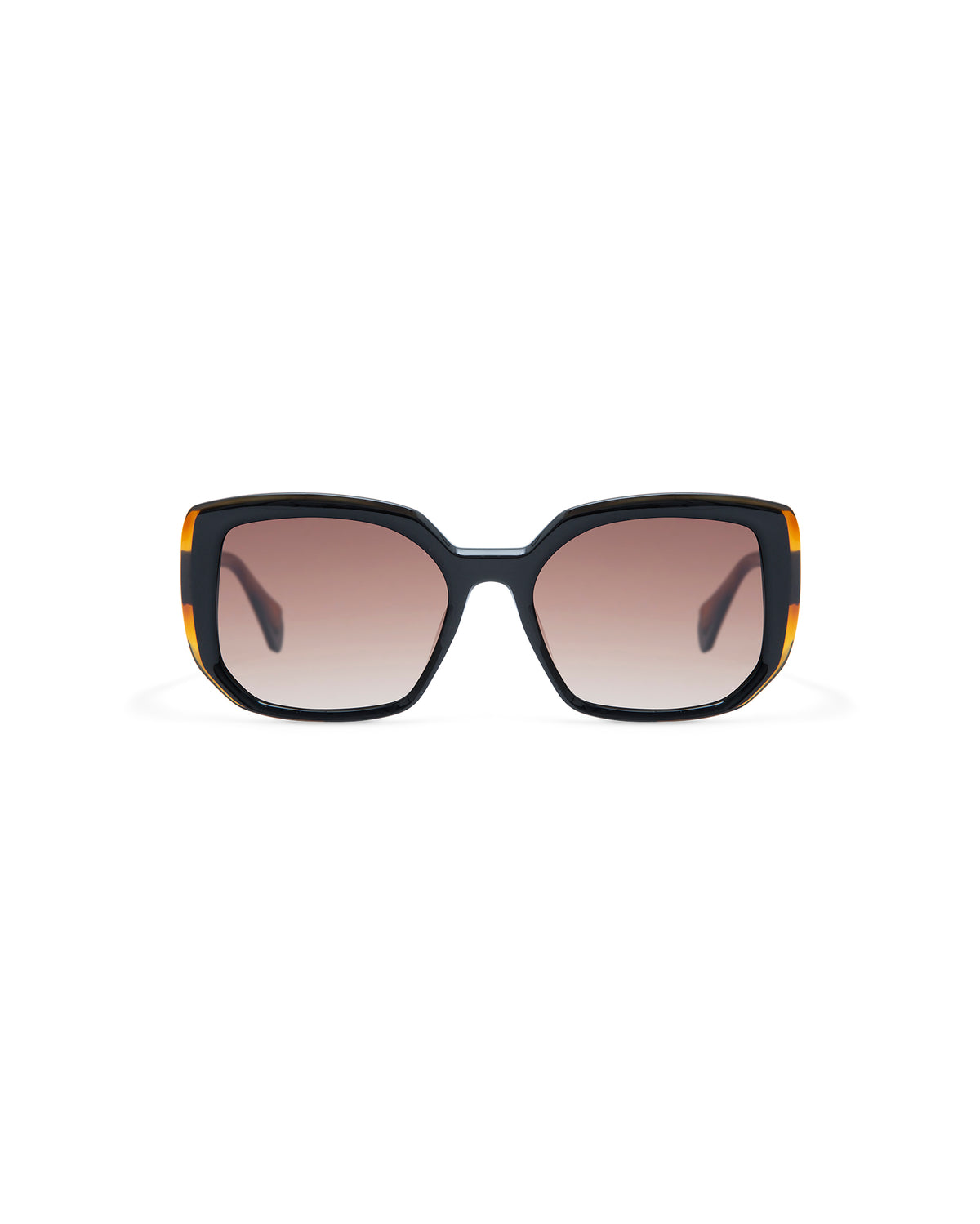 KATIA: Cat Eye Acetato Noir sunglasses by GIGI STUDIOS 4240