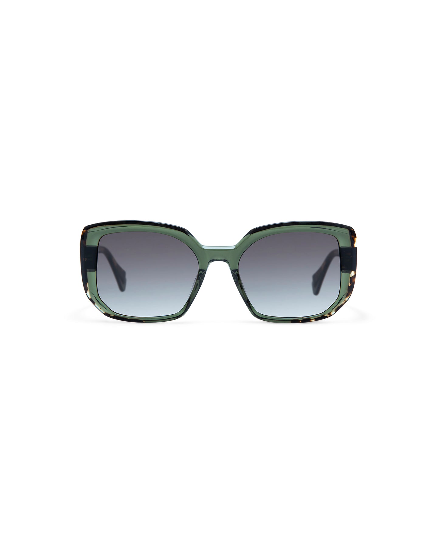 KATIA: Cat Eye Acetato Verde sunglasses by GIGI STUDIOS 4296