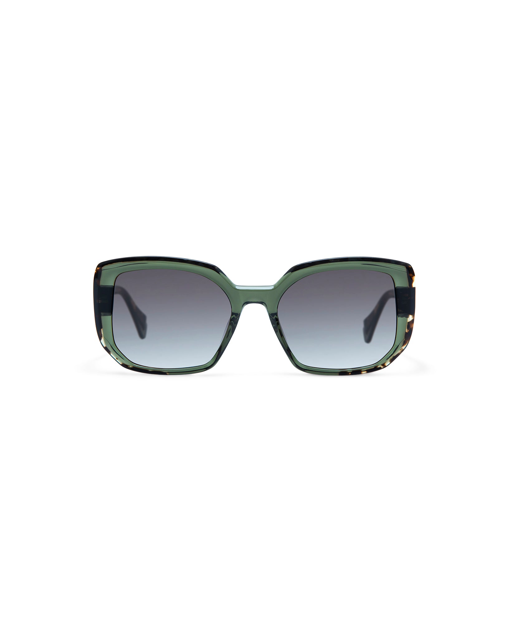 KATIA: Cat Eye Acetato Verde sunglasses by GIGI STUDIOS 4296