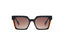 CASSIUS: Cuadrada Acetato Noir sunglasses by GIGI STUDIOS 4260