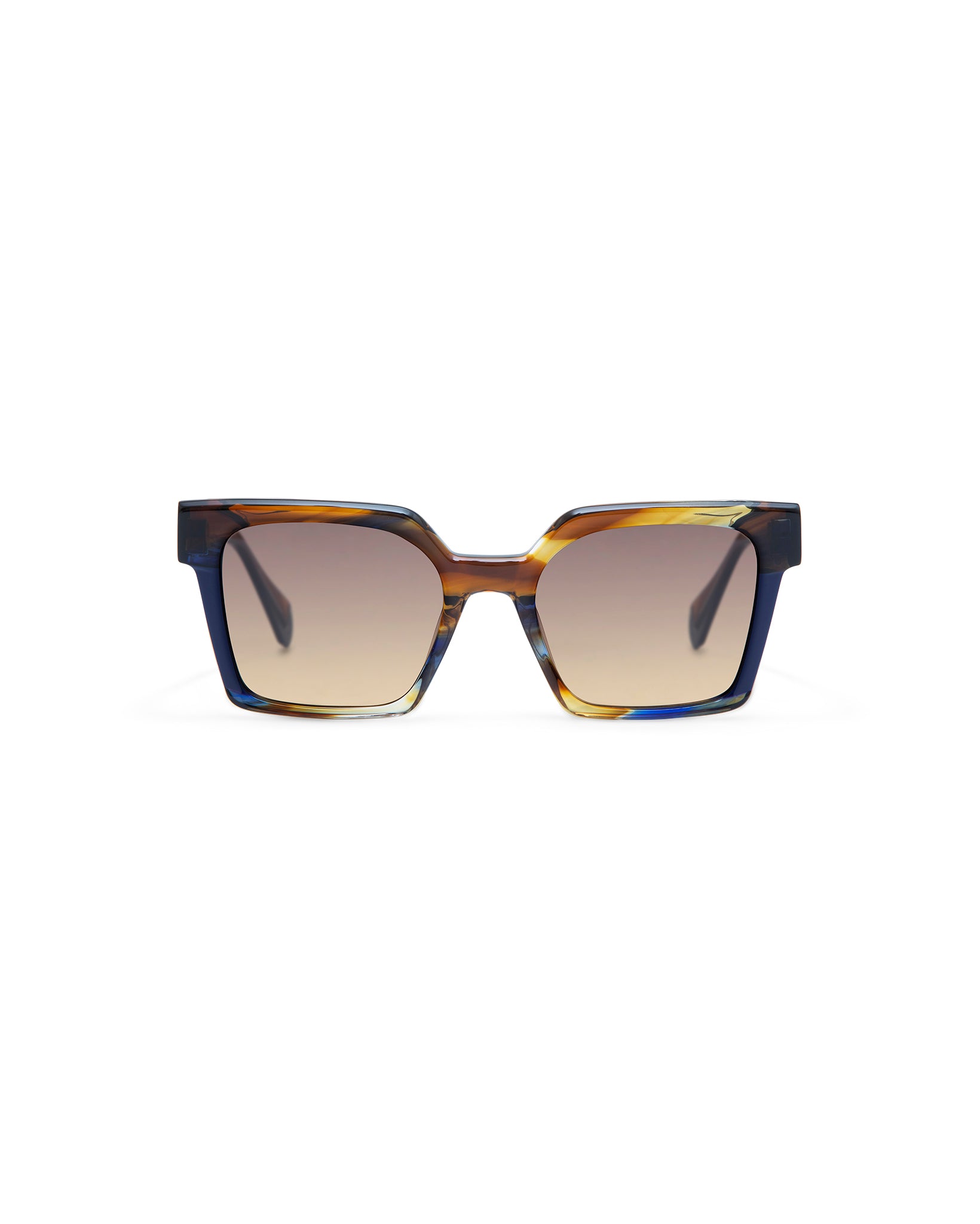 CASSIUS: Cuadrada Acetato Azul sunglasses by GIGI STUDIOS 4262