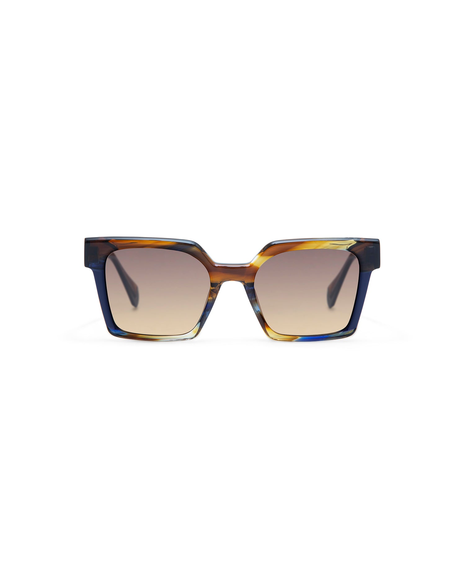 CASSIUS: Cuadrada Acetato Azul sunglasses by GIGI STUDIOS 4262