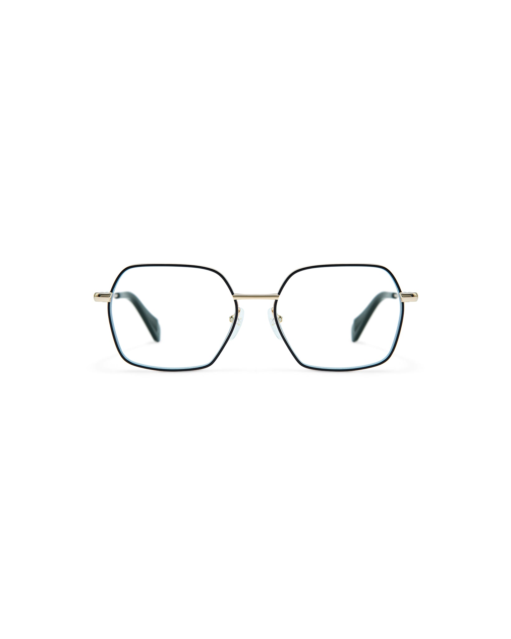 DARCY: Cuadrada Metal Noir optical glasses by GIGI STUDIOS 4394