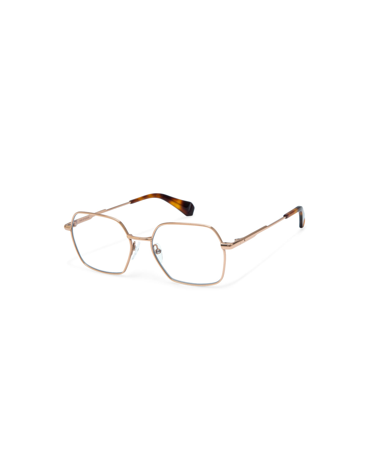 DARCY: Cuadrada Metal Rosa optical glasses by GIGI STUDIOS 4397