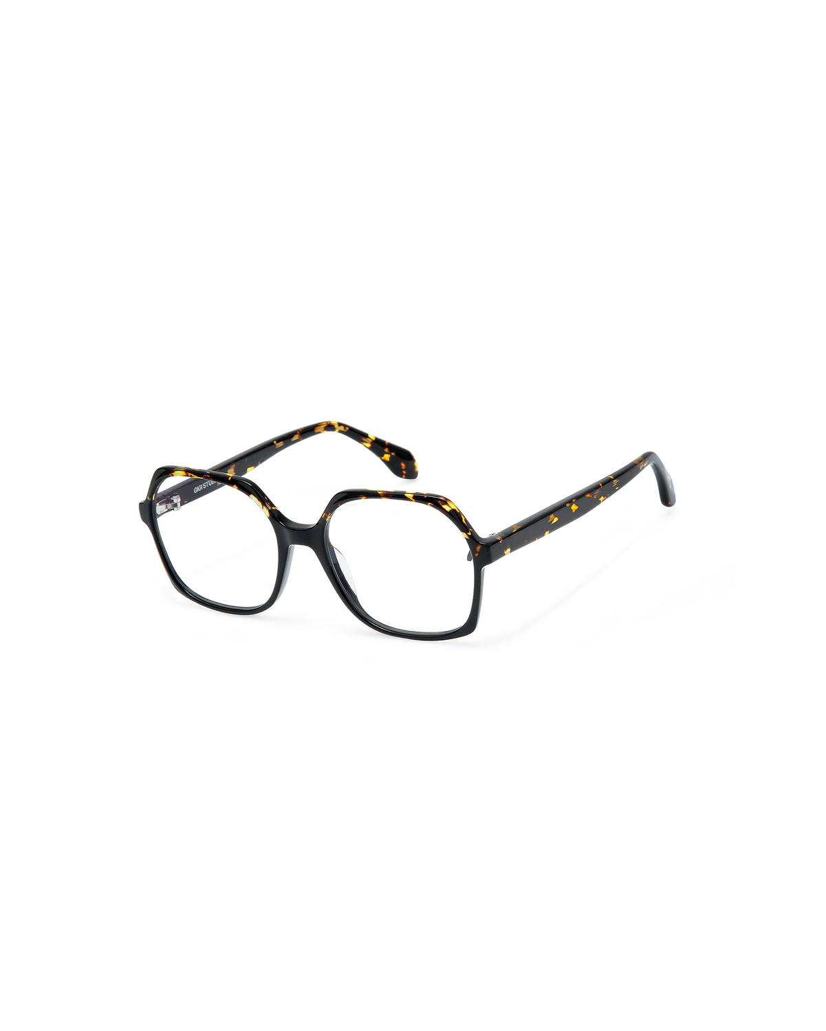 EYA: Geométricas Acetato Noir optical glasses by GIGI STUDIOS 8885